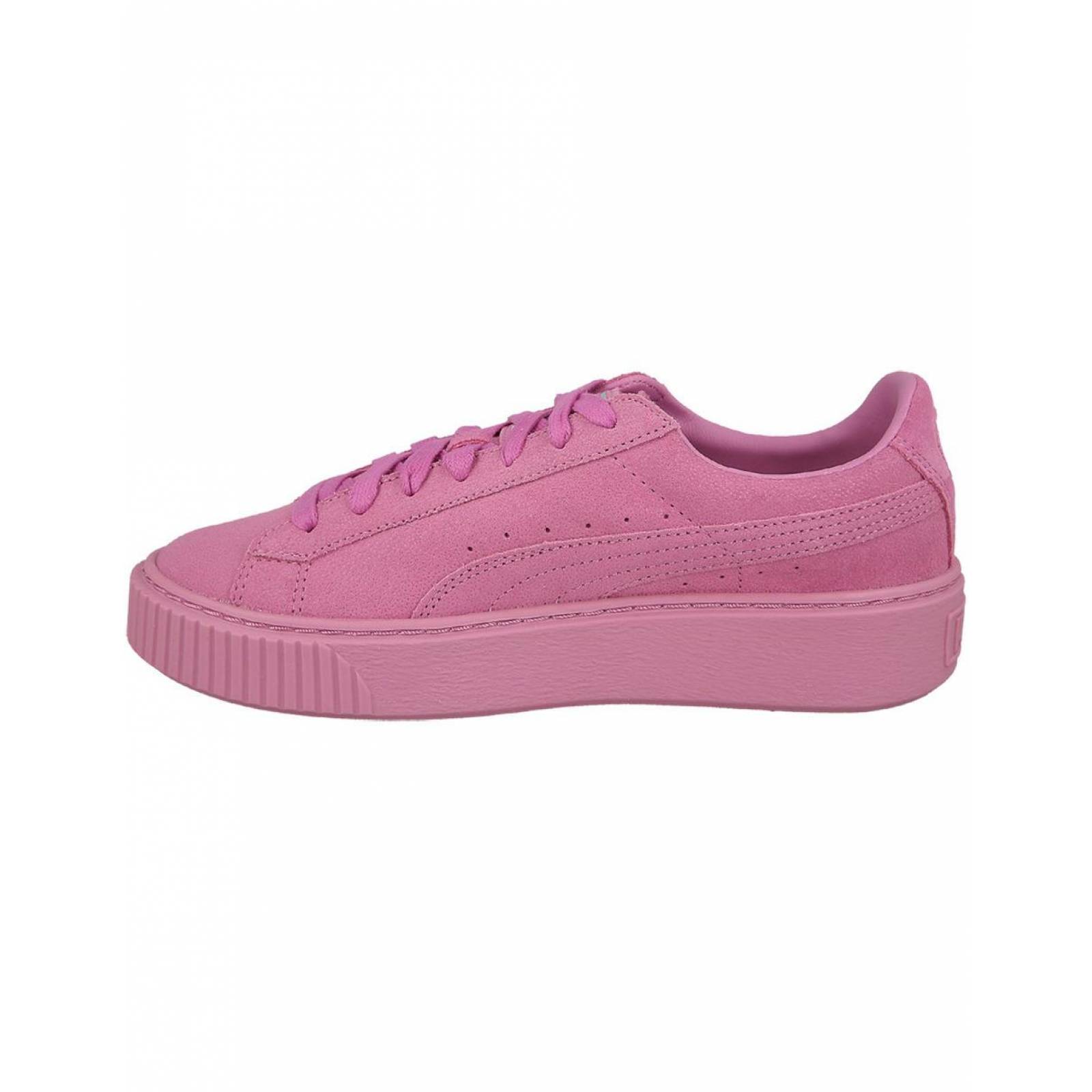 Tenis Puma Basket Platform Reset Mujer Casual Moda Caminar