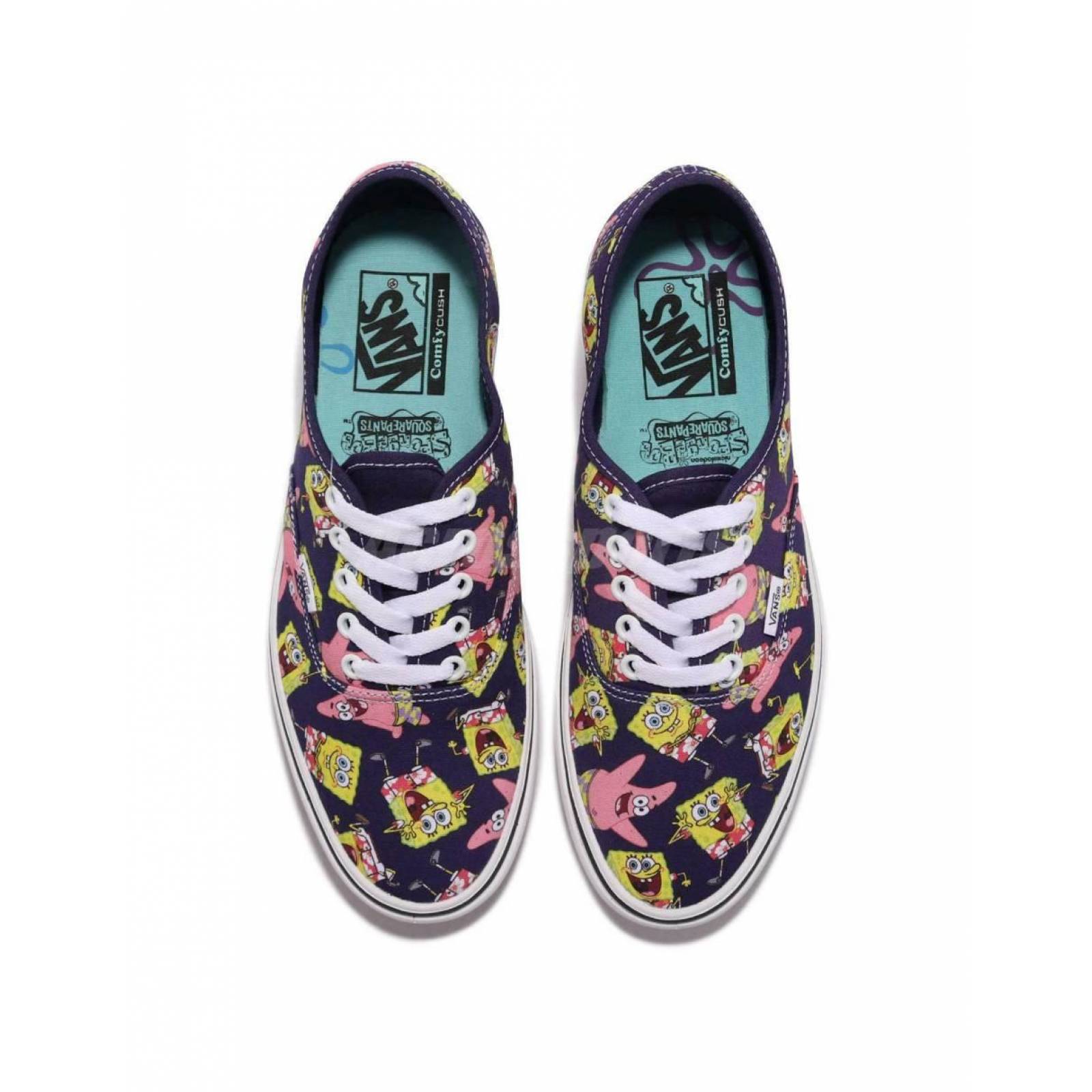 Tenis Vans Authentic Bob Esponja Comfycush Unisex Skate