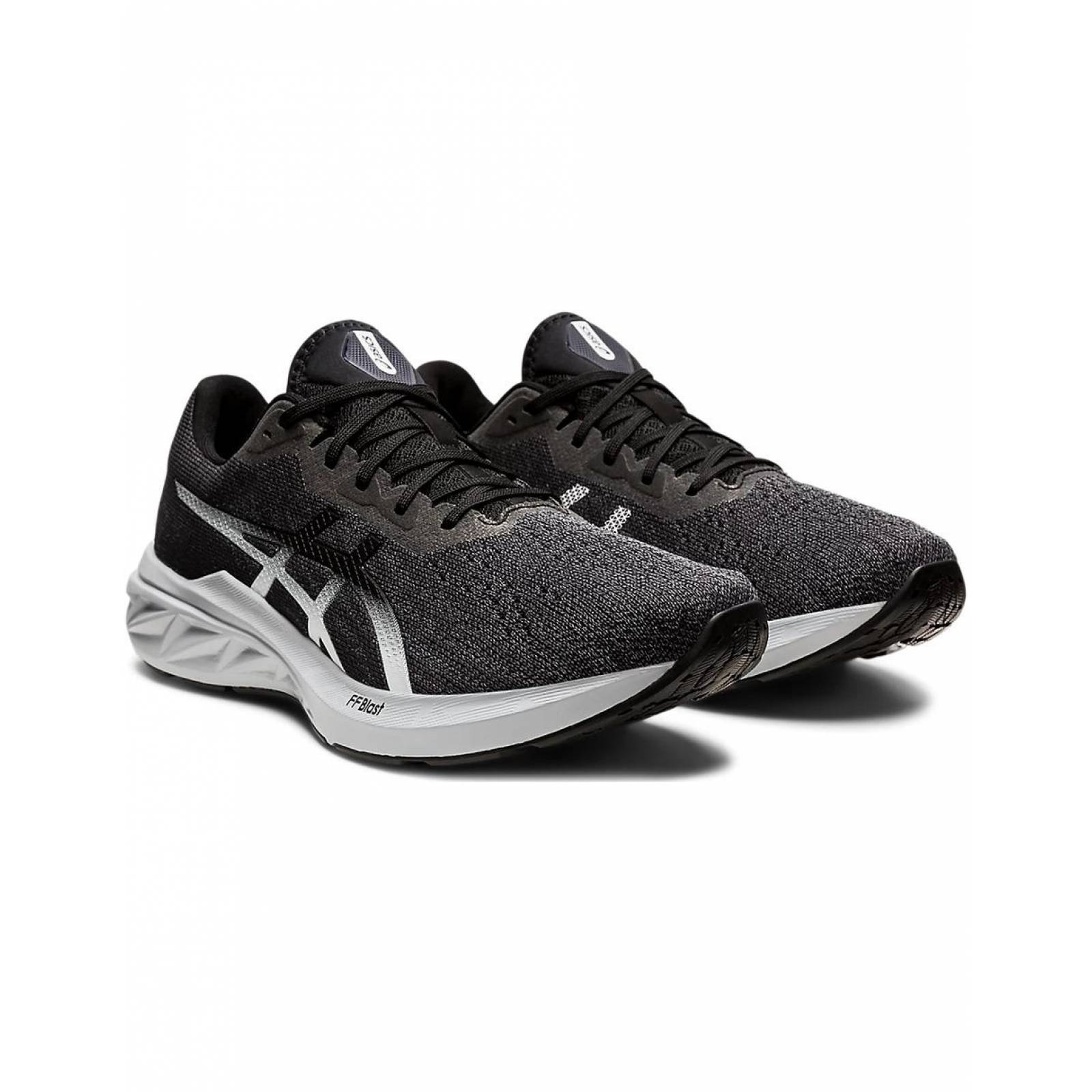 Tenis Asics Dynablast 2 Hombre Correr Entrenamiento Maratón 26.5 Negro