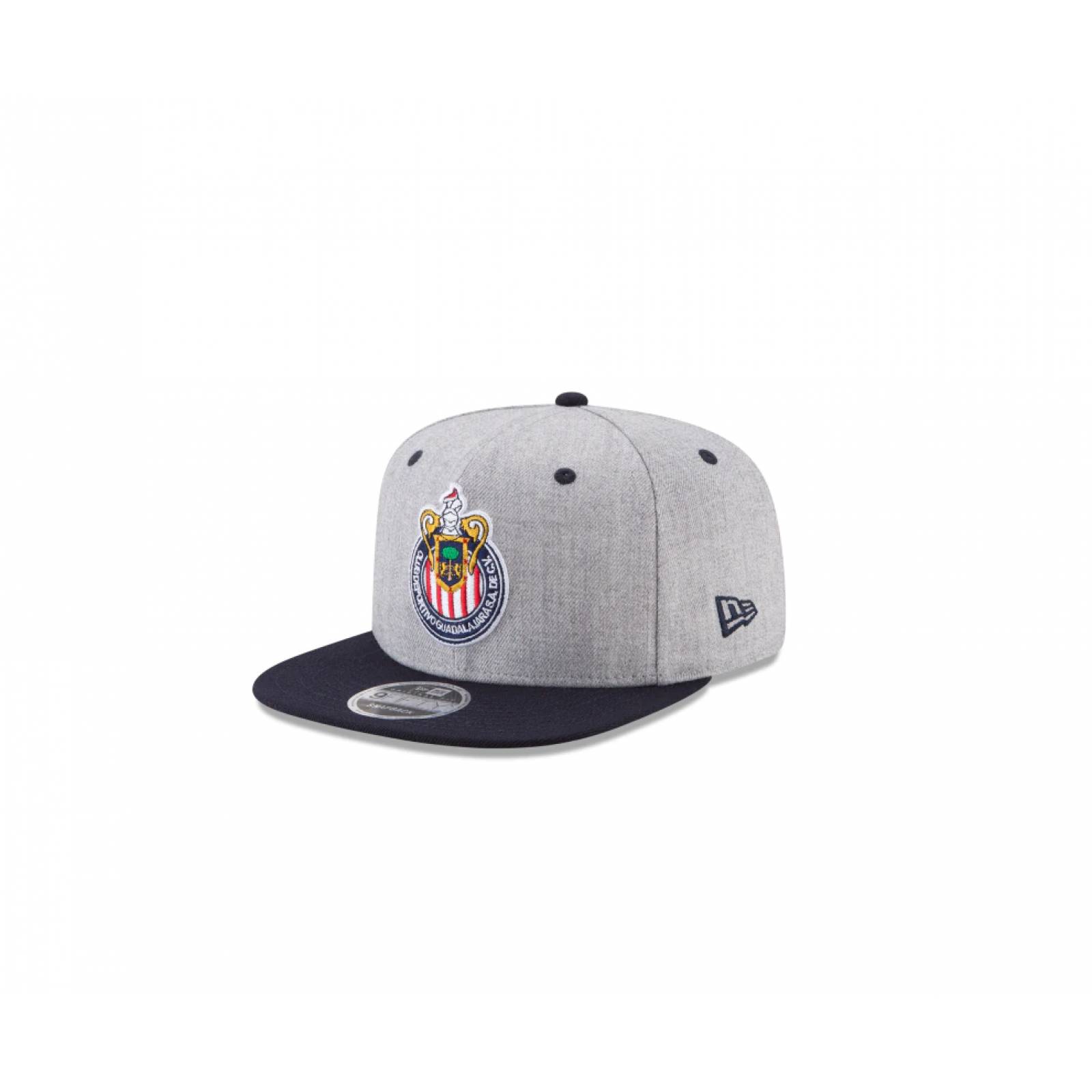 Gorra New Era Chivas de Guadalajara 9Fifty Snapback UNITALLA Gris