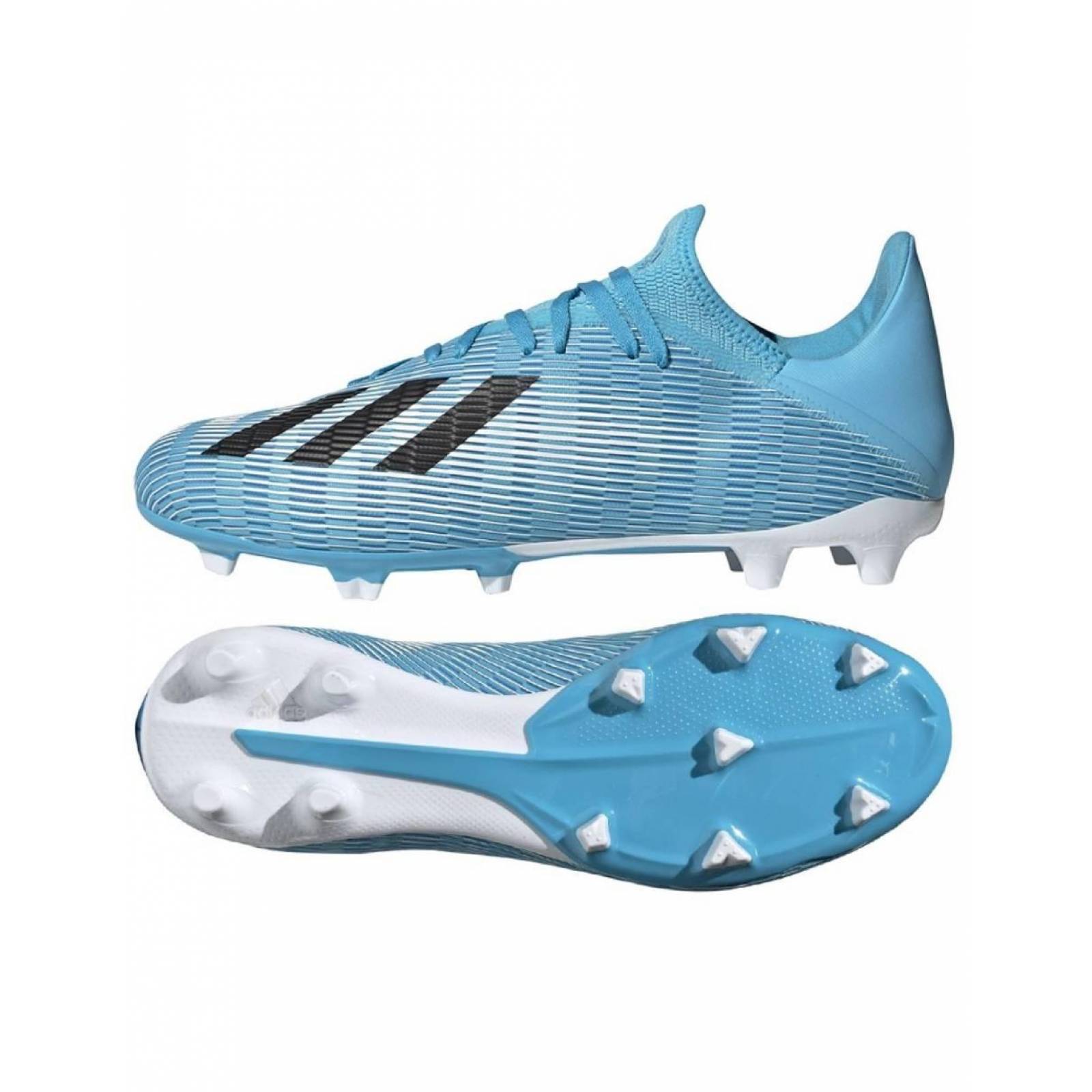 Taquetes adidas Fútbol X 19.3 Terreno Firme Hombre Deporte Azul 30