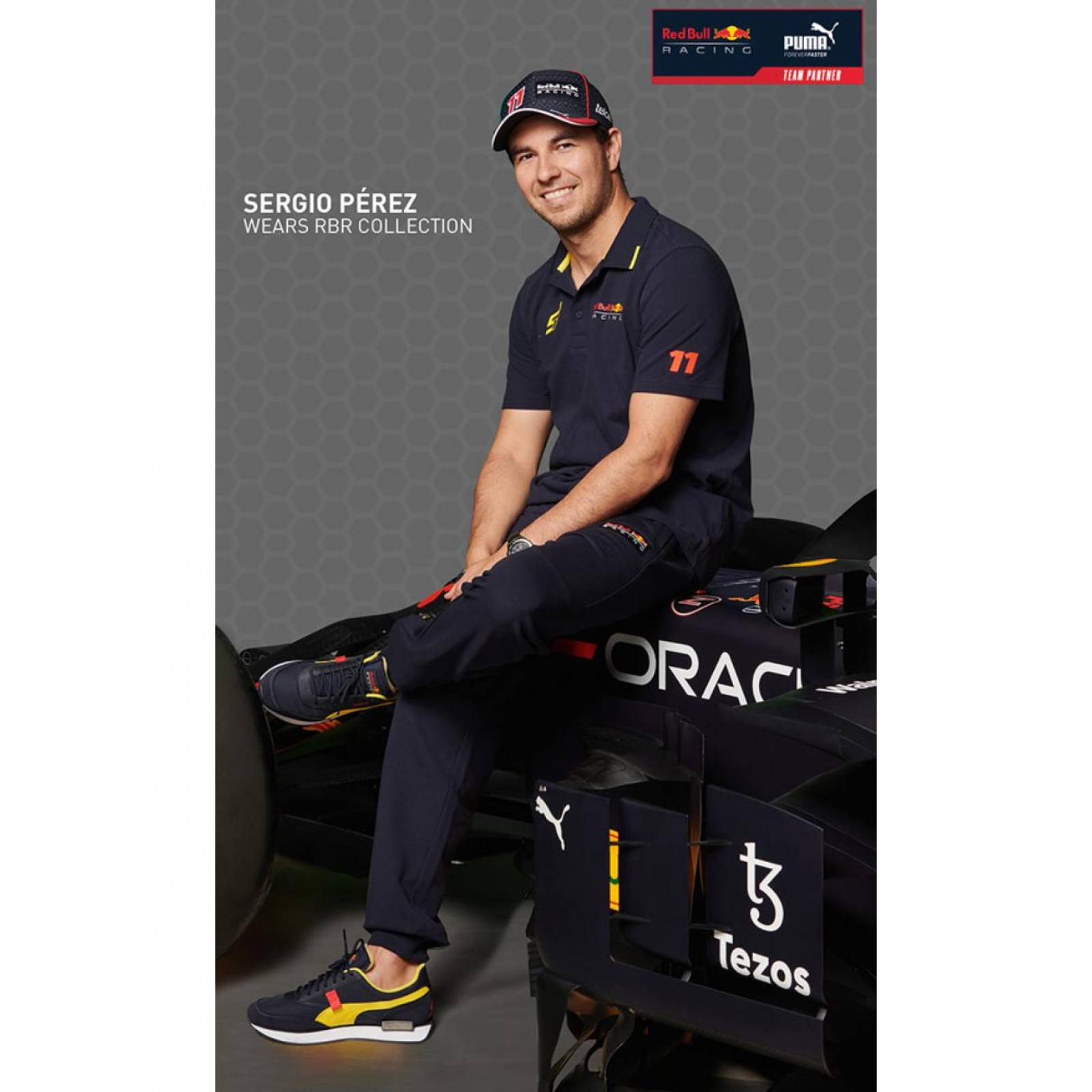 Tenis Puma X-Ray 2 x Red Bull Racing Hombre Checo Pérez F1 