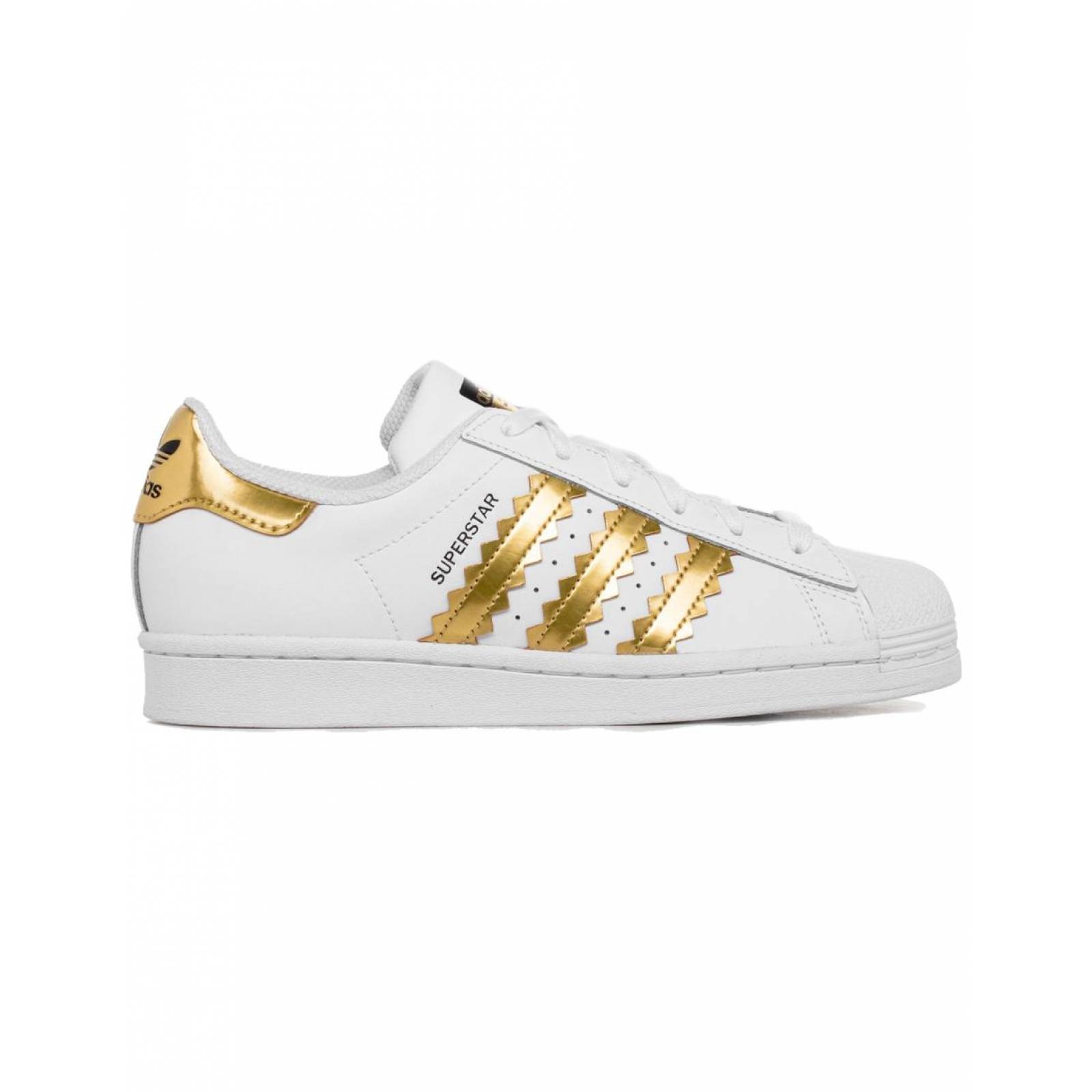 Tenis adidas Originals Superstar Mujer Matte Gold Casual 