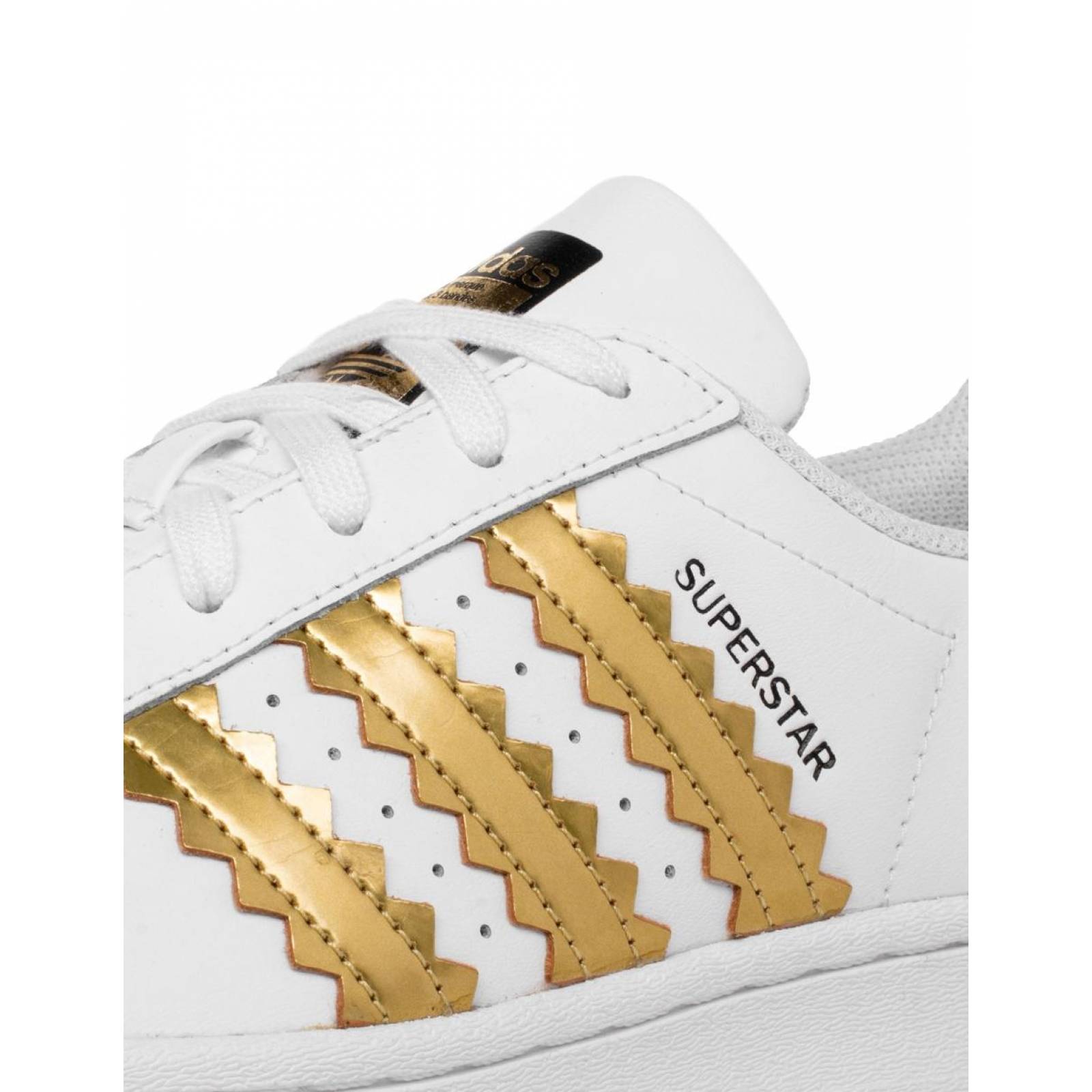 Tenis adidas Originals Superstar Mujer Matte Gold Casual 