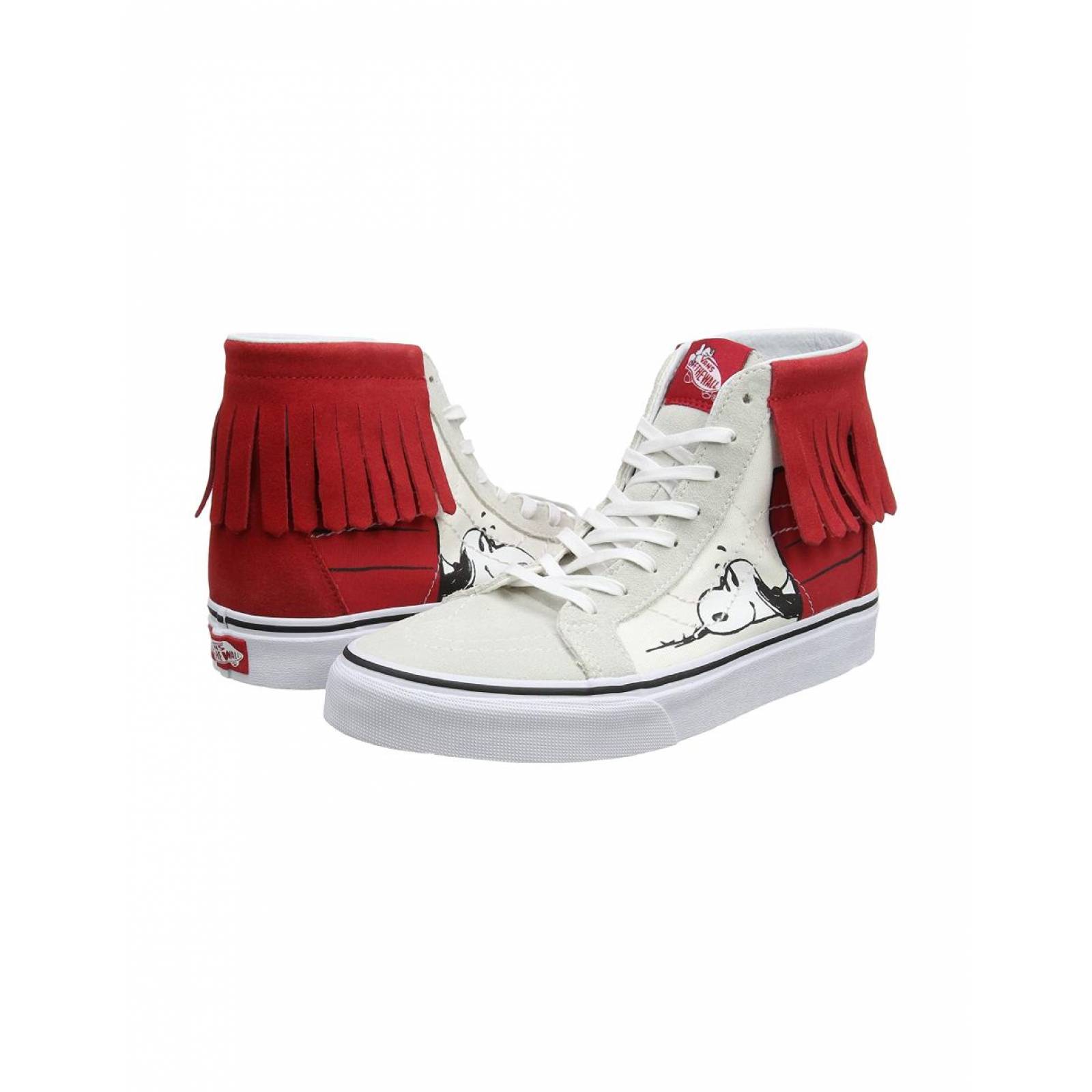 Tenis Vans x Peanuts Sk8-Hi "Dog House" Mujer Snoopy Charlie Brown