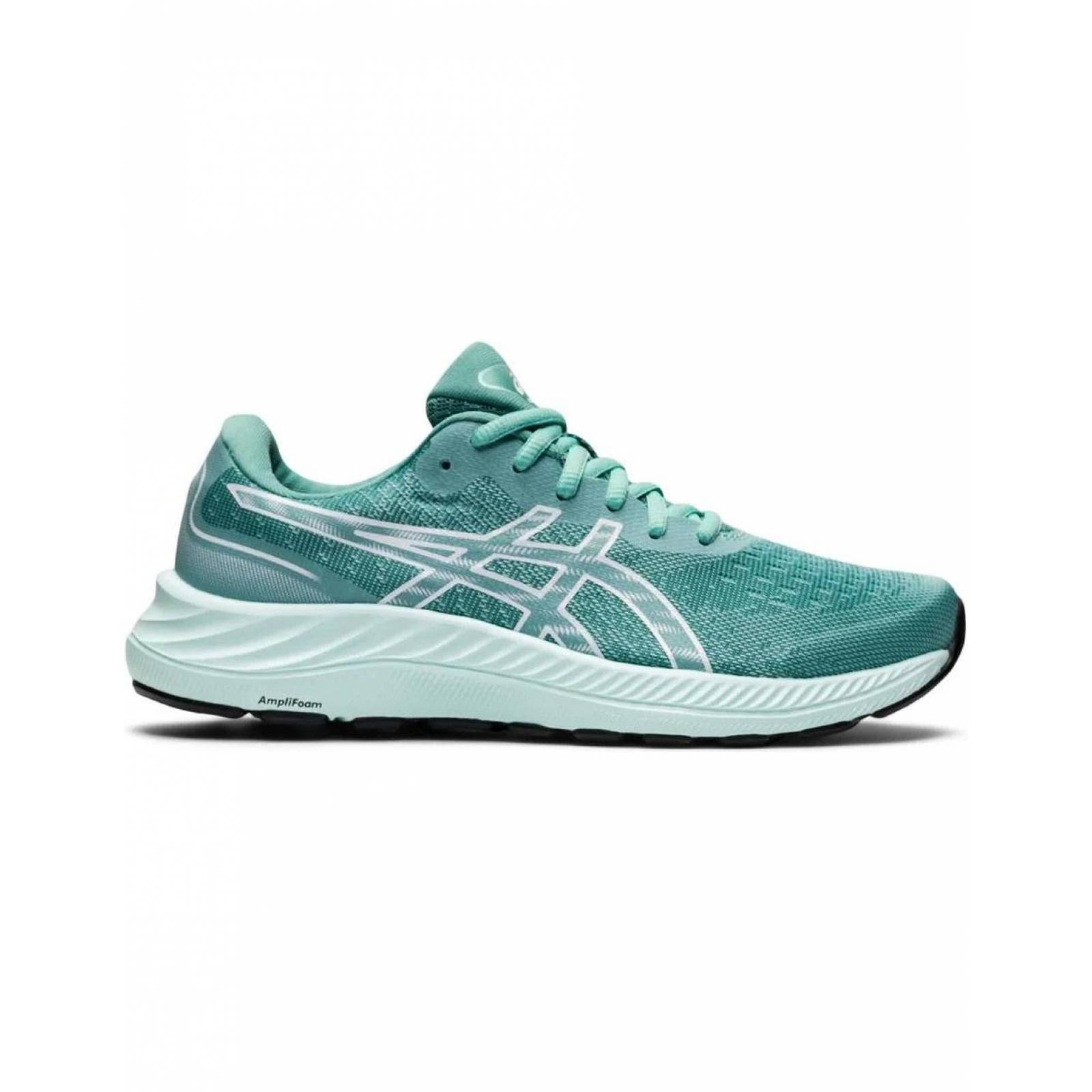 Tenis Asics Gel-Excite 9 Mujer Running Gym Deporte 25.75 Verde