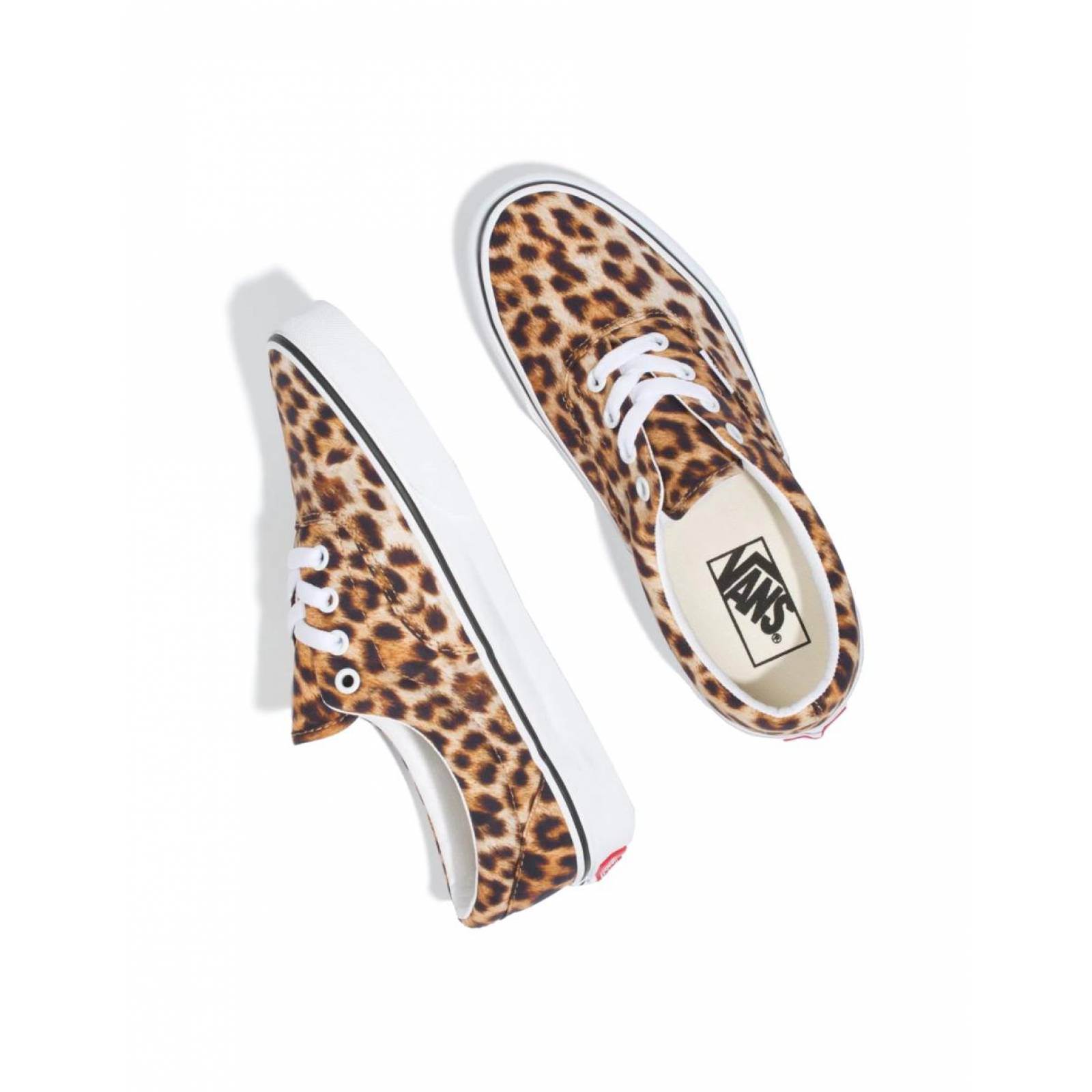 Tenis Vans Era Leopard Mujer Casual Caminar Moda 