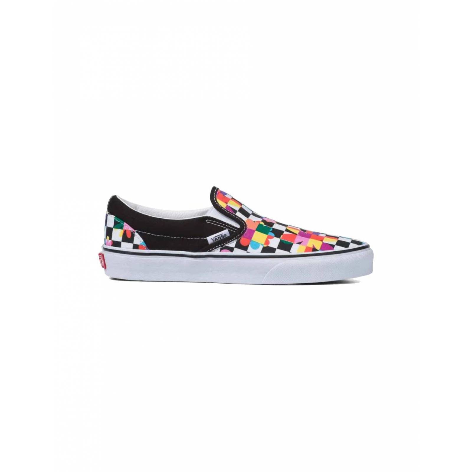 Tenis Vans Classic Slip-On Mujer Estampado Caminar Comodo