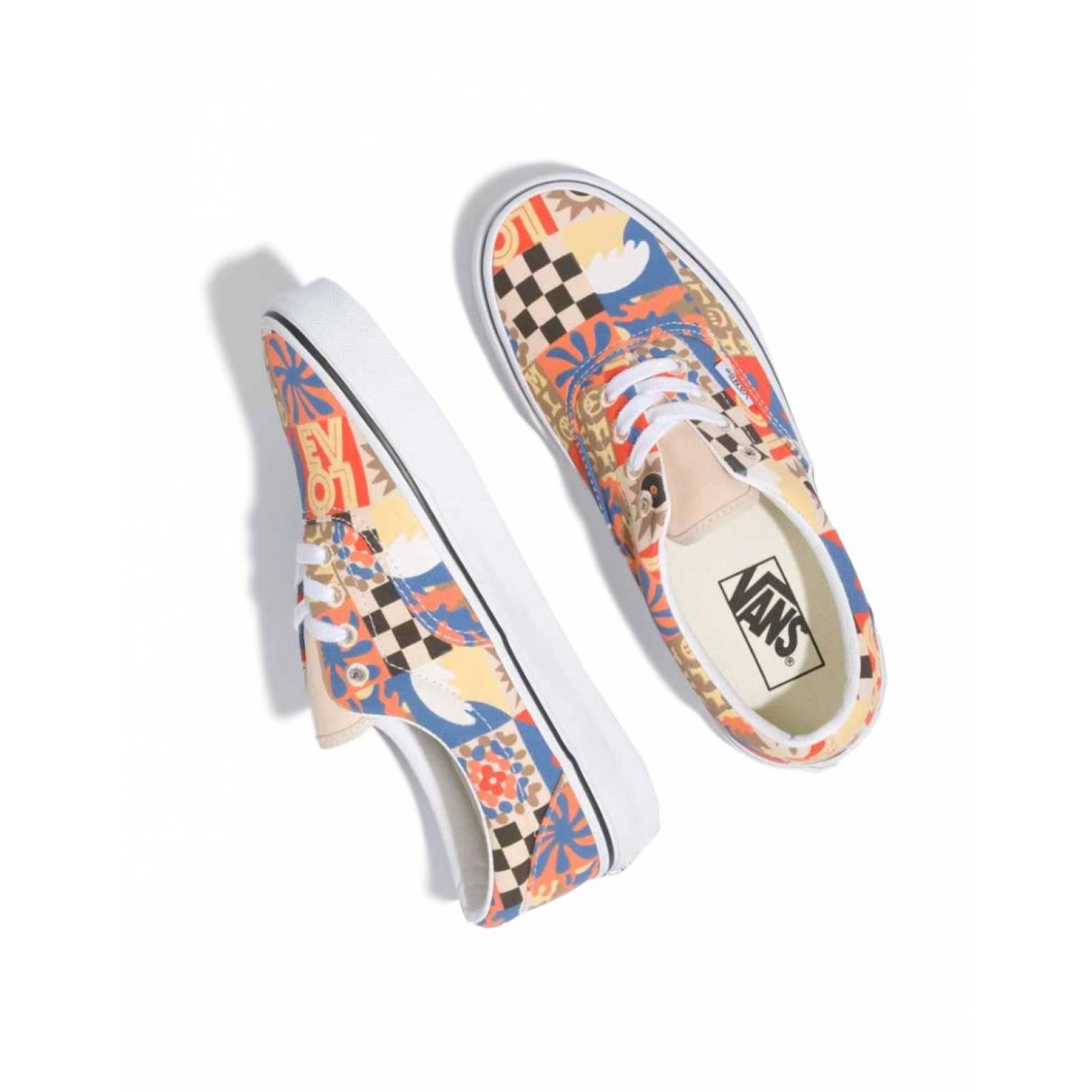 Tenis Vans Era Mujer Estampado Casual Caminar Skate 
