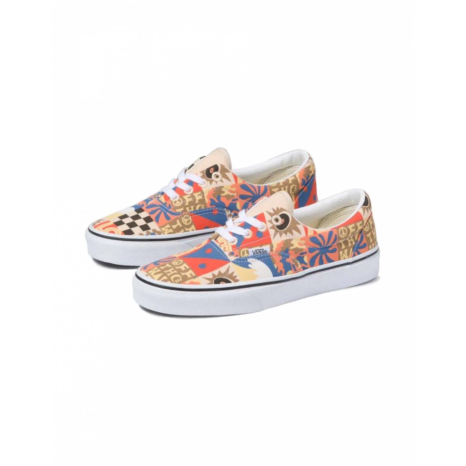Tenis Vans Era Mujer Estampado Casual Caminar Skate 