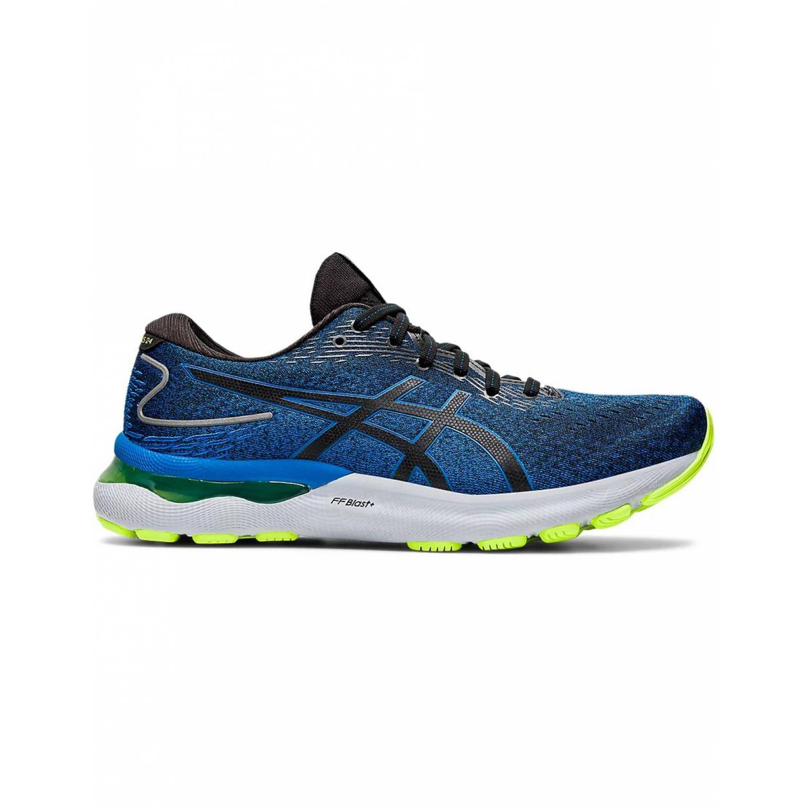Tenis Asics Gel-Nimbus 24 Hombre Larga Distancia 27 Azul