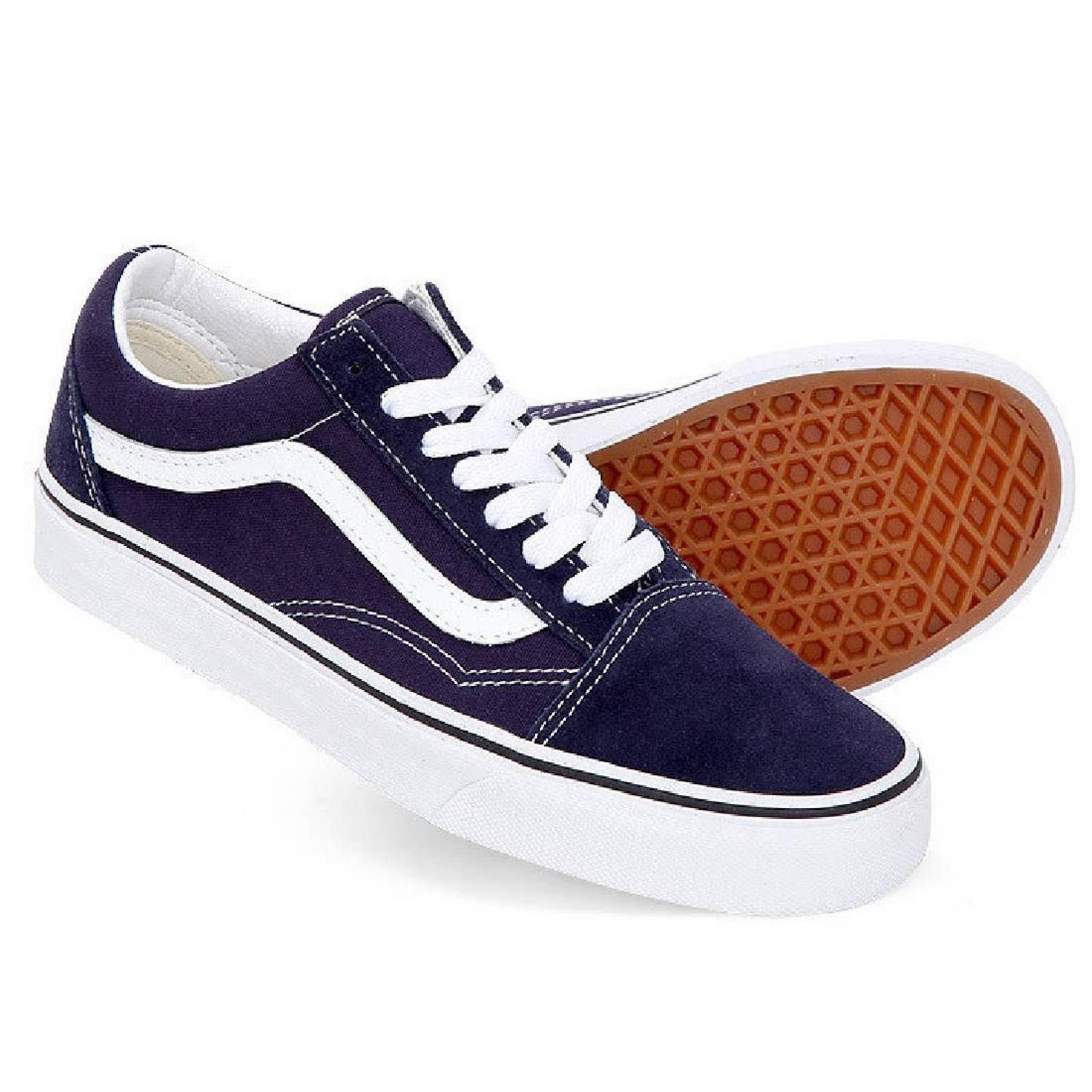 Tenis Vans Old Skool Night Sky Mujer Skate Clasico Casual 