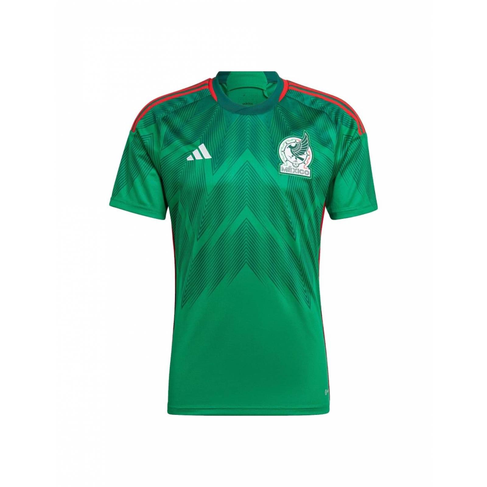Jersey Adidas Selección Nacional de México Hombre Local Mundial 2022 Qatar 