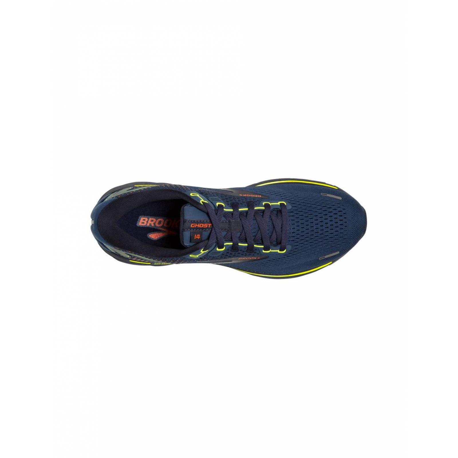 Tenis Brooks Ghost 14 Hombre Entrenamiento Running Maraton 