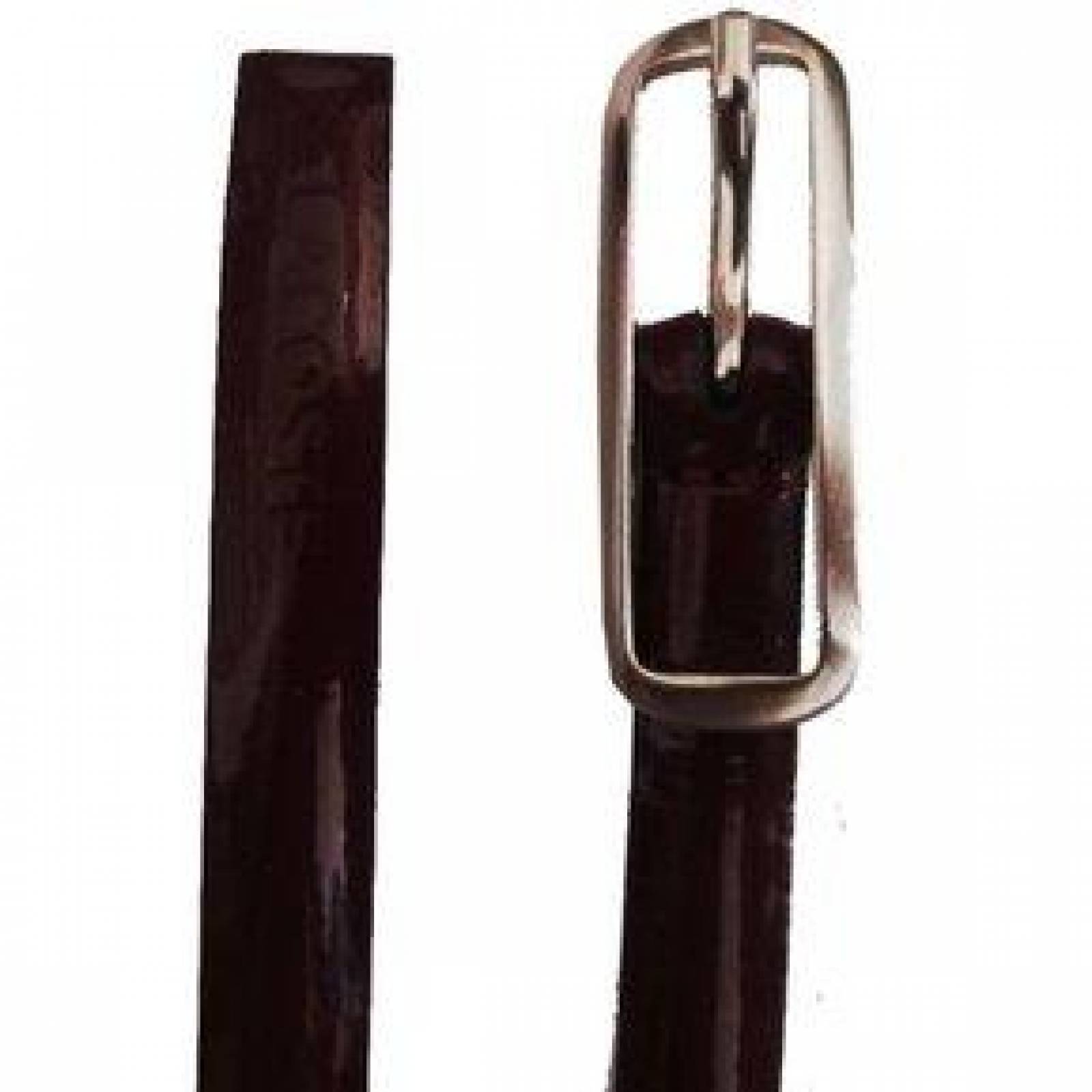 Cinturon Lacoste Mujer Piel Moda Tinto Original 95 Café