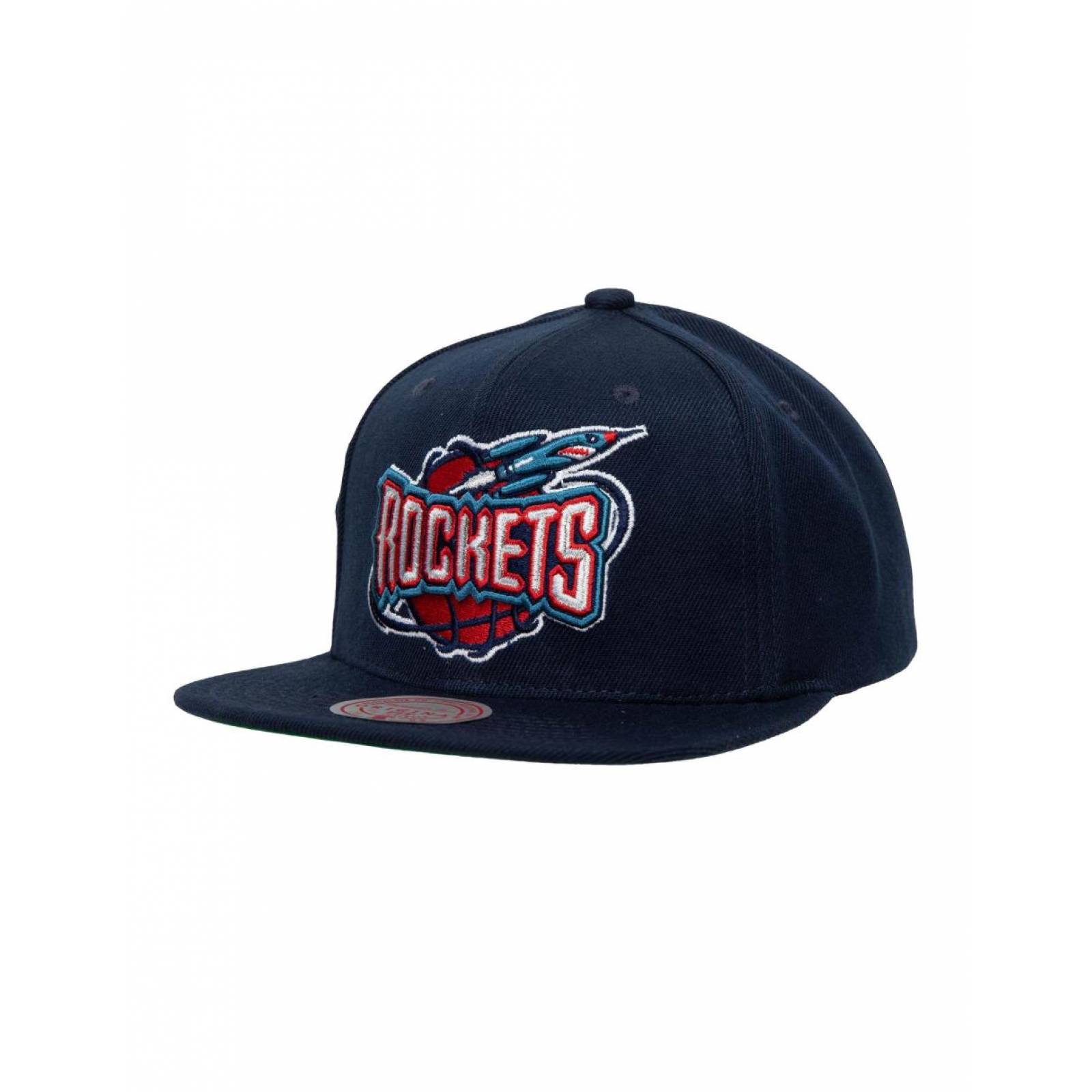 Gorra Mitchell & Ness Houston Rockets Wordmark NBA Basquetbol UNITALLA Azul