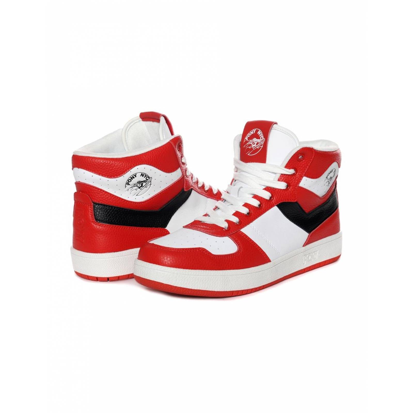 Tenis PONY City Wings Hi Sputnik 1986 Unisex Moda Clasico Retro 