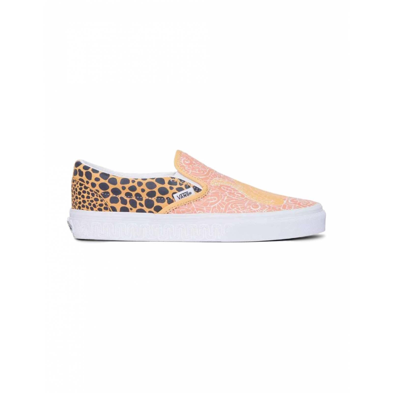 Tenis Vans Classic Slip-On Jaguar Mujer Casual Moda Caminar 