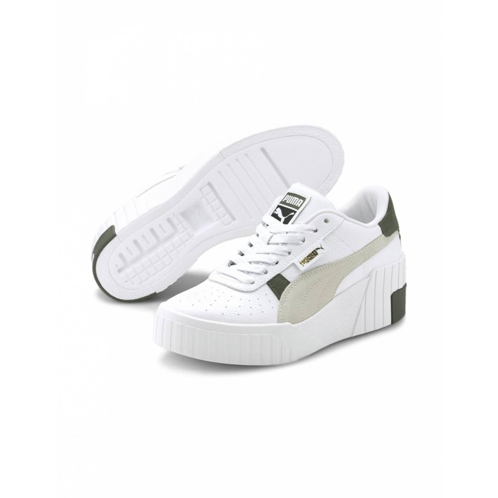 Tenis Puma Cali Wedge Mix Mujer Casual Moda Caminar 