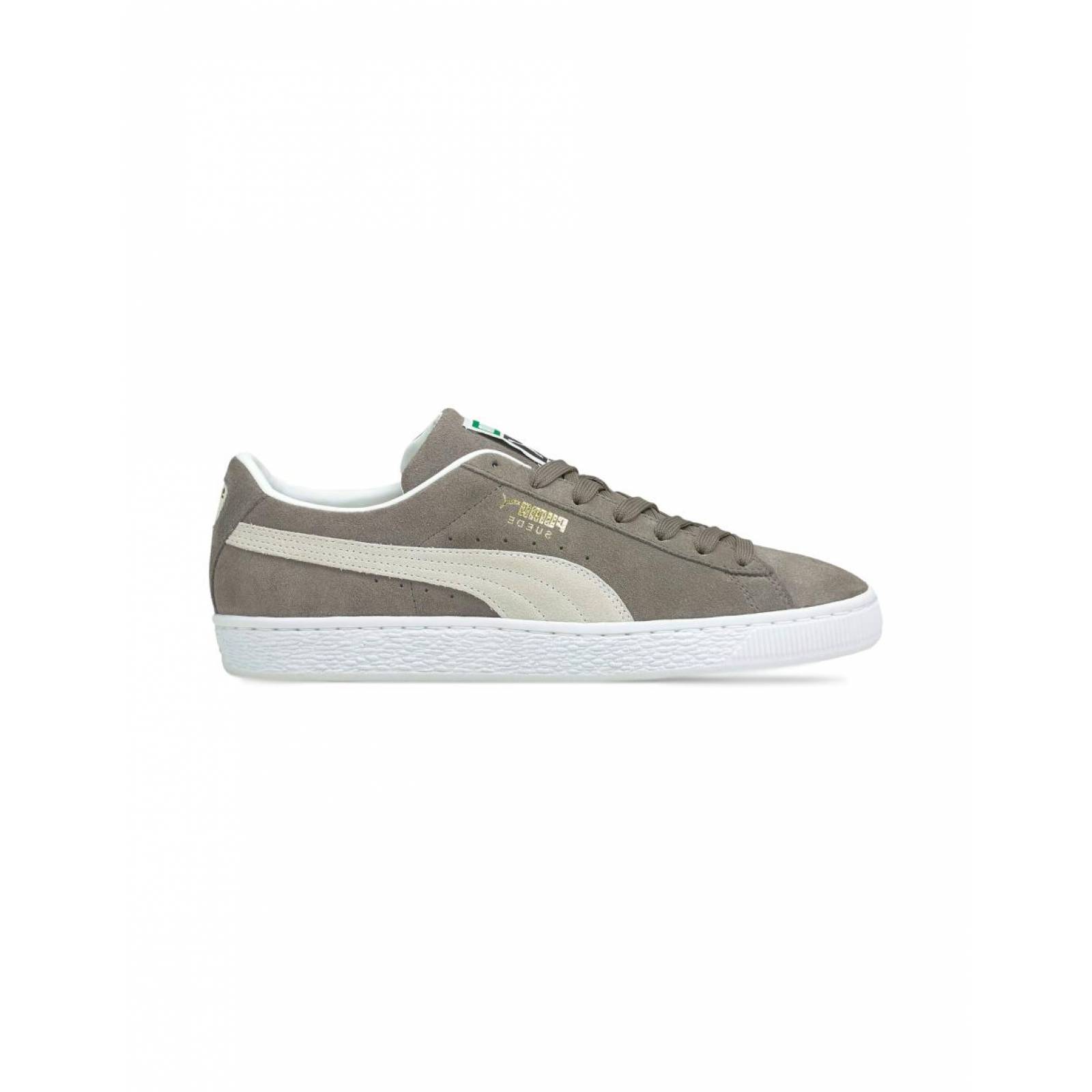 Tenis Puma Suede Classic XXI Hombre Gris Moda Casual