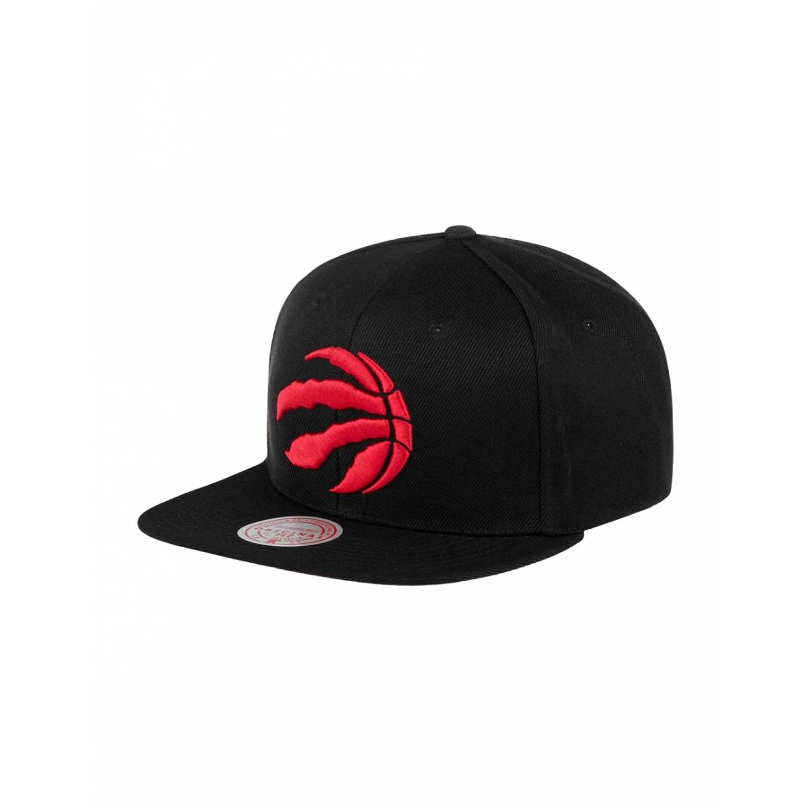 Gorra Mitchell & Ness Toronto Raptors Basic Basquetbol NBA Negro UNITALLA