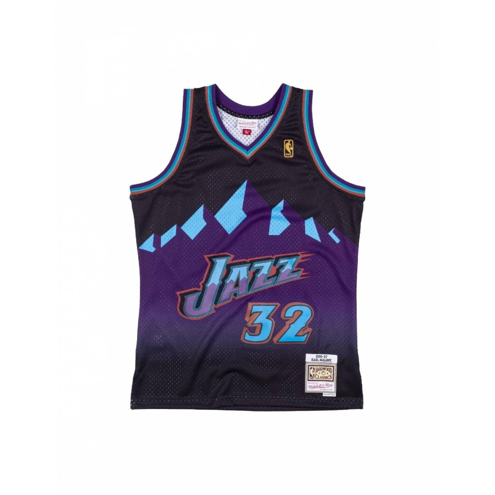 Jersey Mitchell & Ness Hombre Karl Malone Utah Jazz 96 NBA