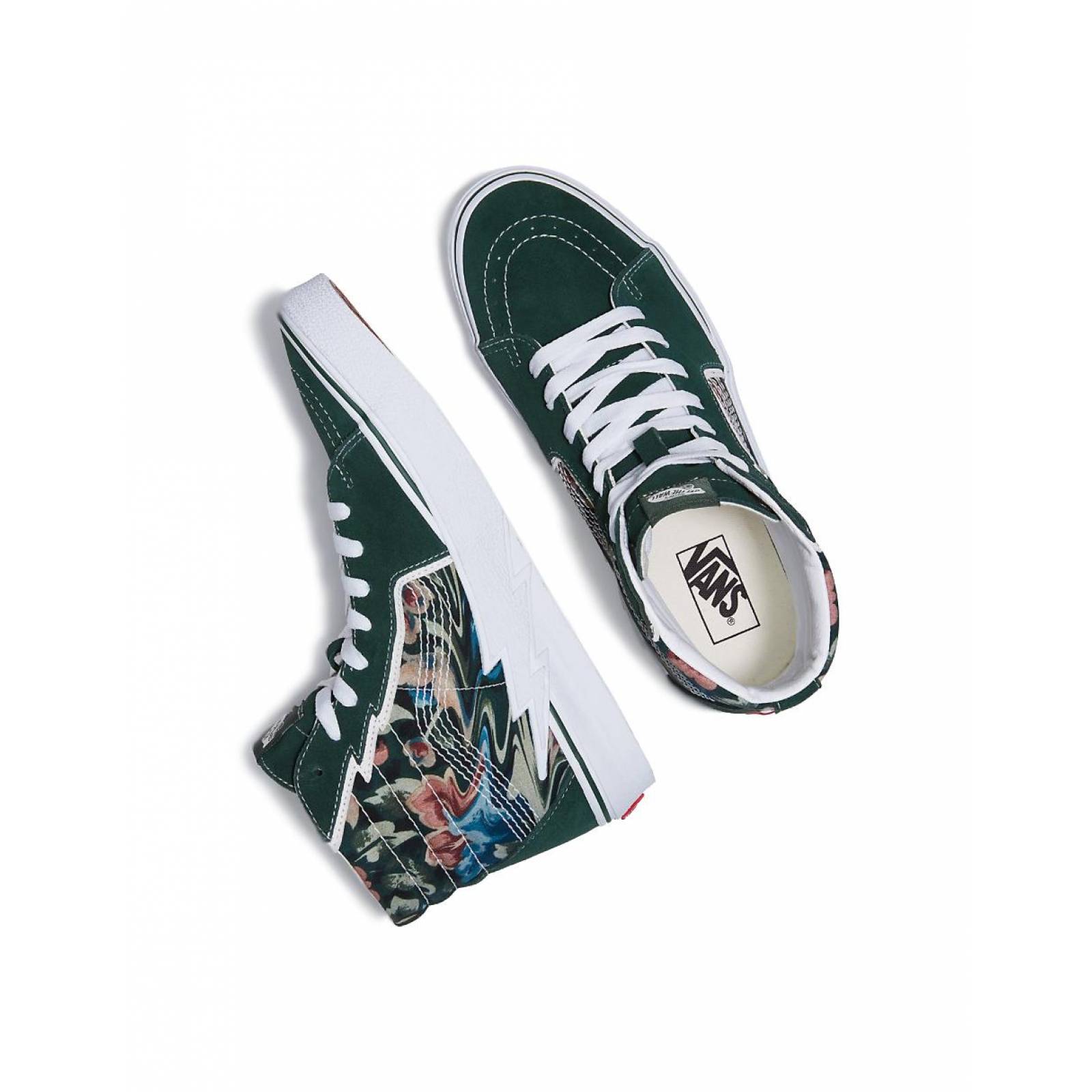 Tenis Vans Sk8-Hi Bolt Hombre Casual Moda Caminar 