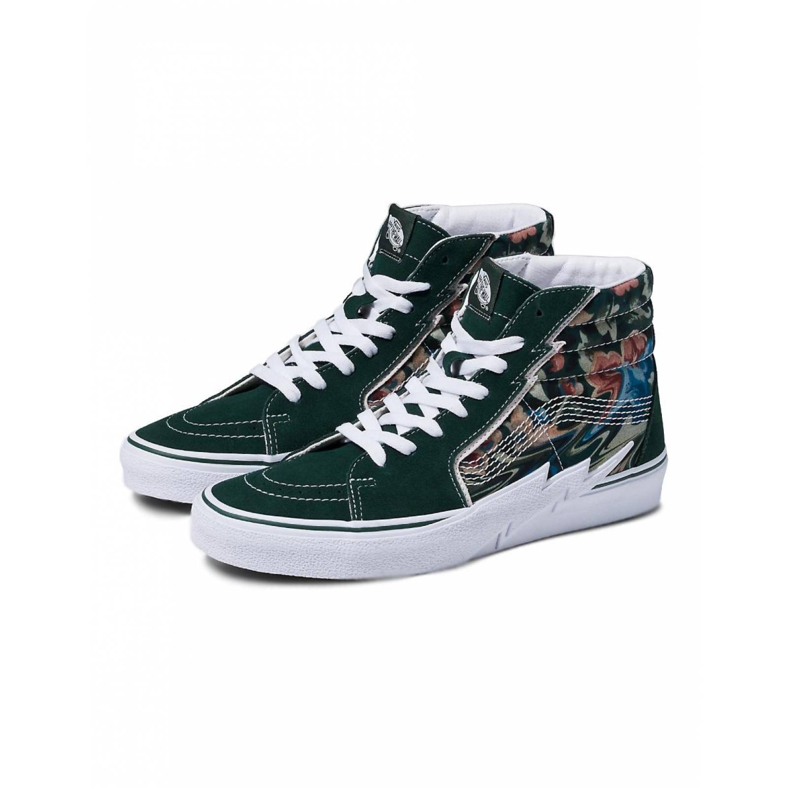 Tenis Vans Sk8-Hi Bolt Hombre Casual Moda Caminar 