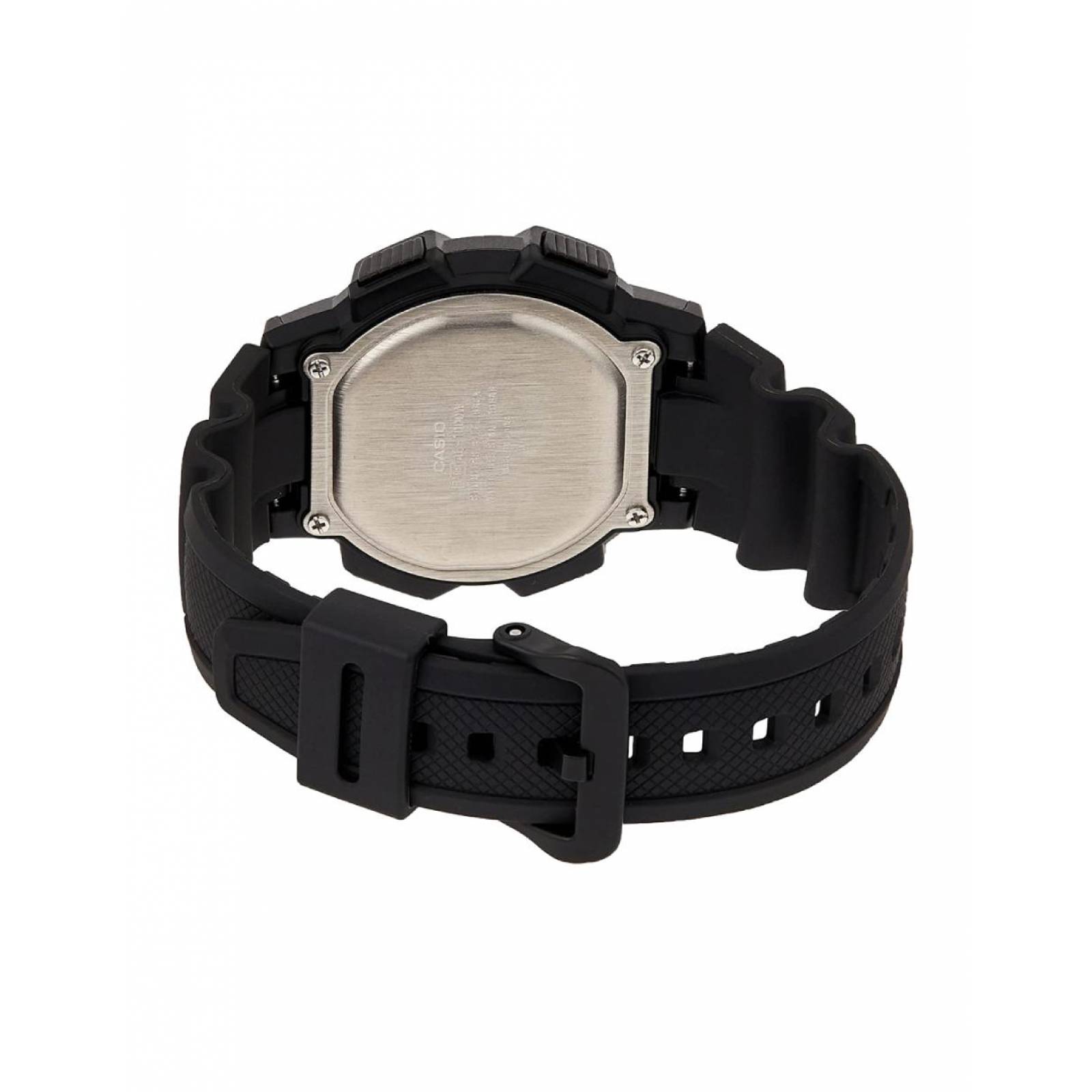 Reloj Deportivo Casio Hora Mundial Viajes Natación 48 mm Negro