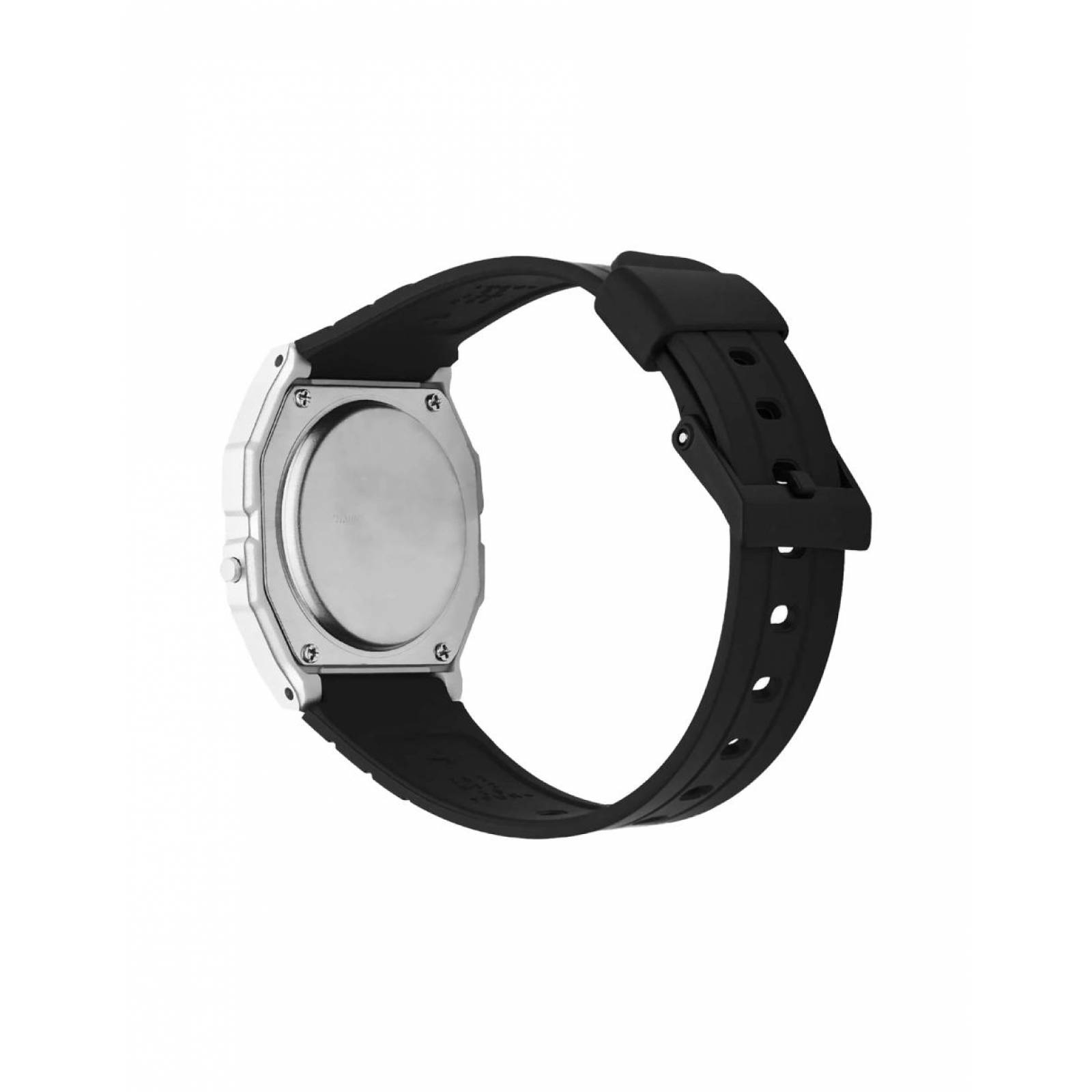 Reloj Casio Clásico Resistente al Agua Retro Alarma Digital Plateado 33 mm