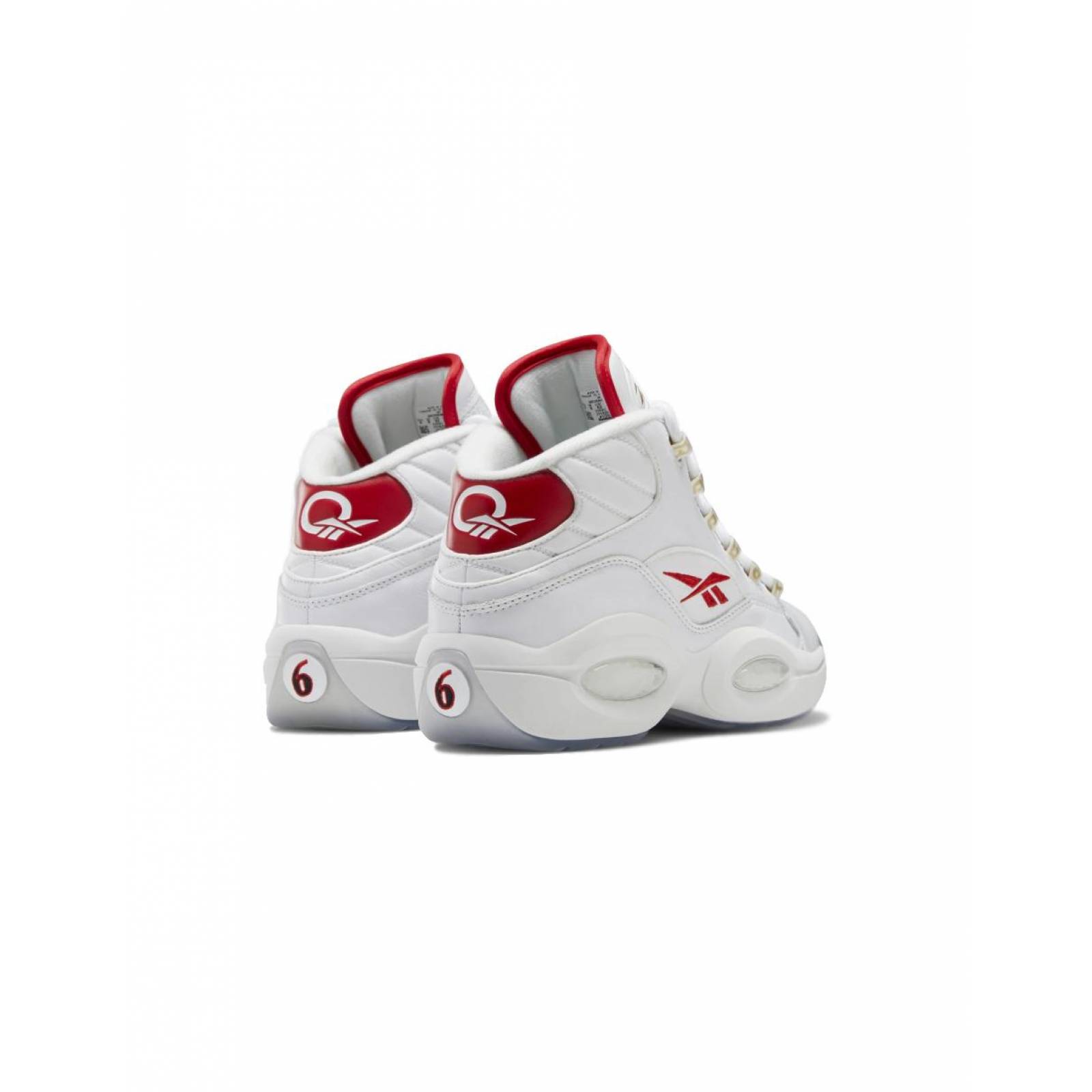 Tenis Reebok Question Mid Hombre Allen Iverson Classics Basquetbol