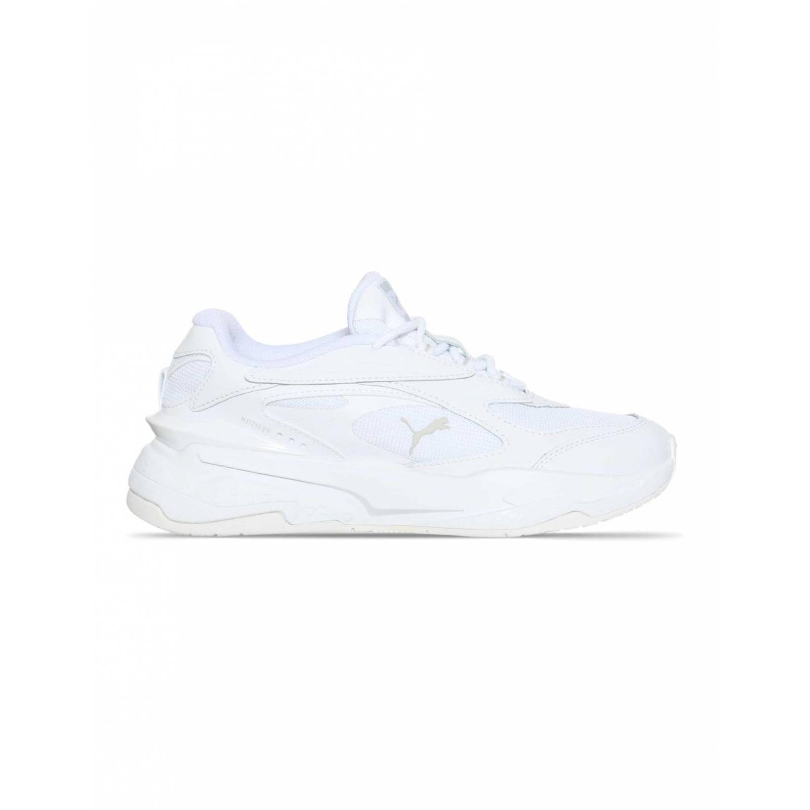 Tenis Puma RS-Fast Triple White Mujer Cómodo Caminar Casual 