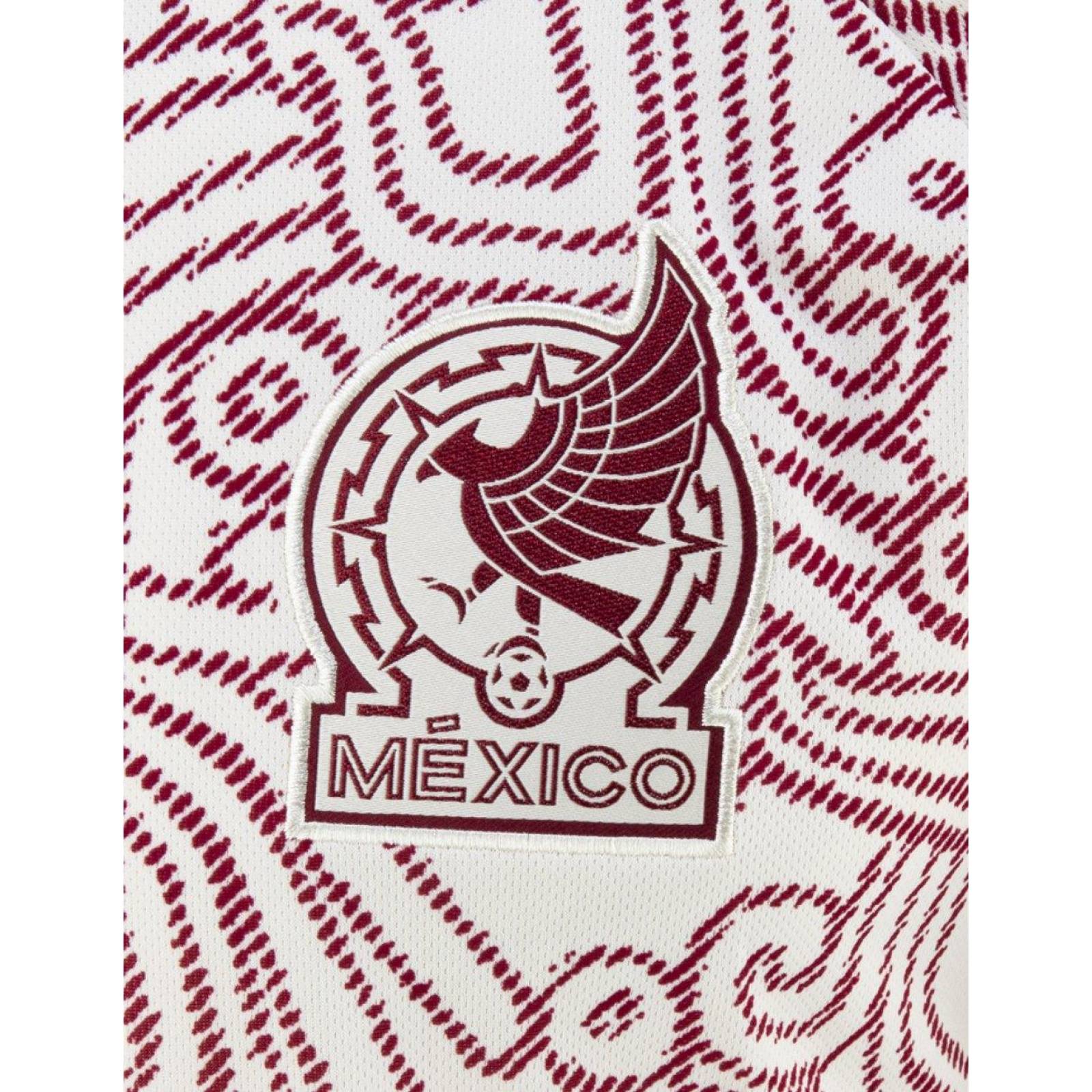 Jersey adidas Selección Nacional de México Hombre Visitante Mundial 2022 Qatar