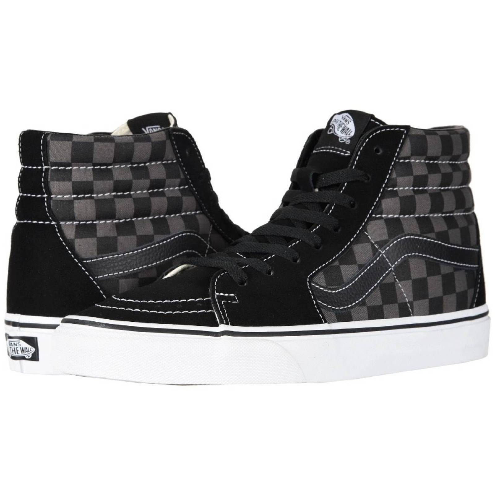 Tenis Vans Sk8-HI Hombre bota skate moda negro 