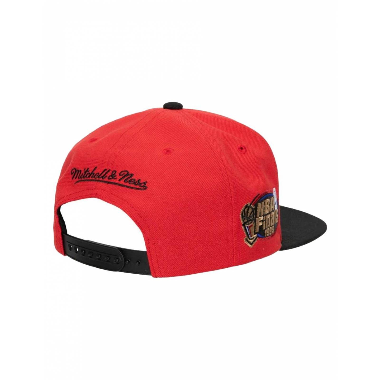 Gorra Mitchell & Ness Chicago Bulls The Finals Basquetbol NBA UNITALLA Rojo