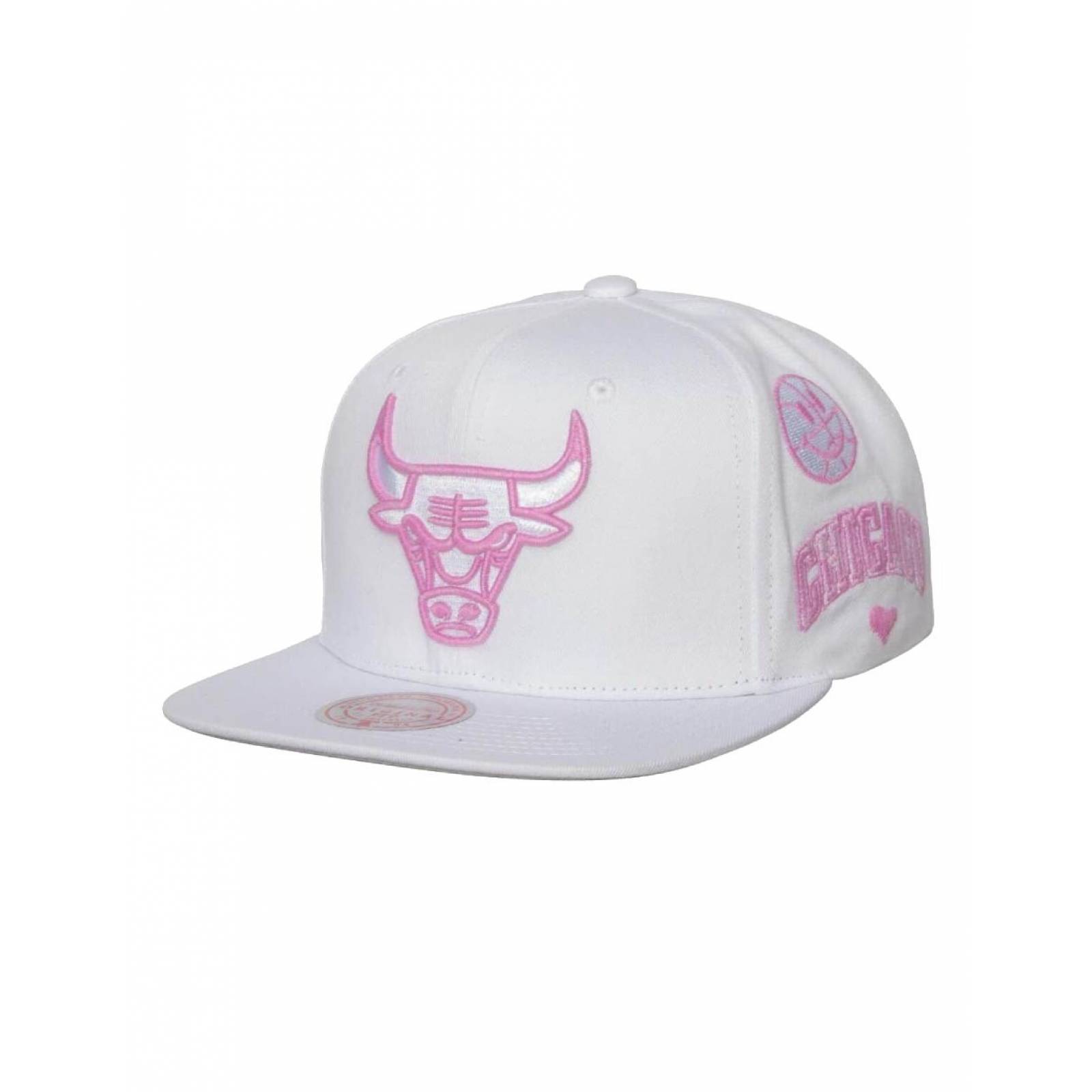 Gorra Mitchell & Ness Chicago Bulls UV Reactive NBA Blanco UNITALLA