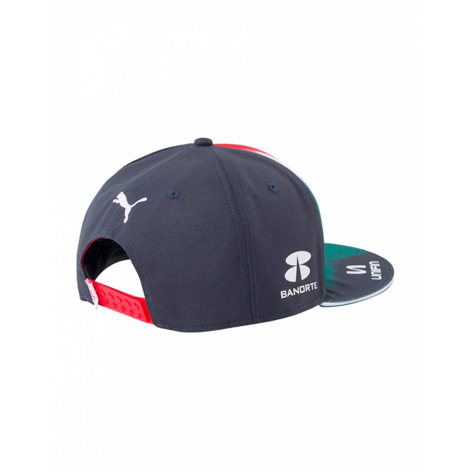 Gorra Puma Checo Pérez Red Bull Racing GP México F1 Azul UNITALLA
