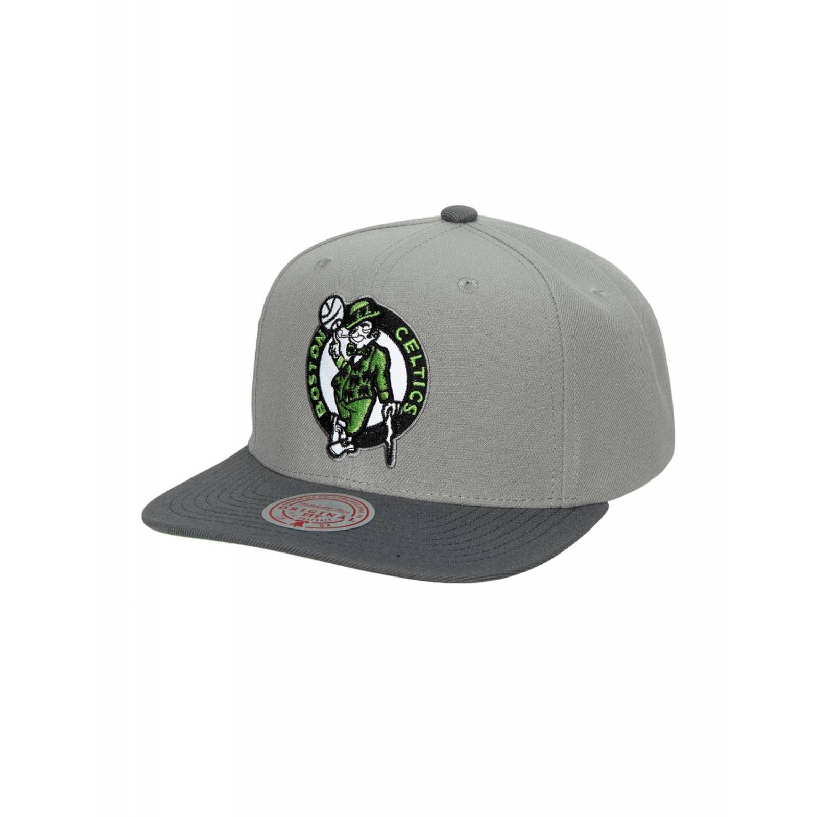 Gorra Mitchell and Ness Green Bean Boston Celtics NBA Basquebol Gris UNITALLA