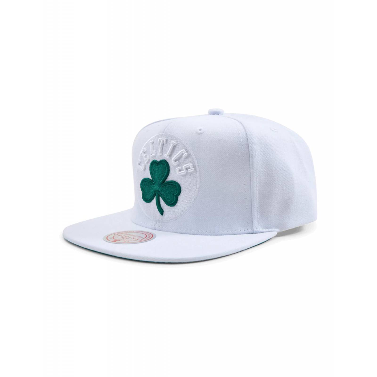 Gorra Mitchell and Ness White Out Boston Celtics NBA Basquebol Blanco UNITALLA