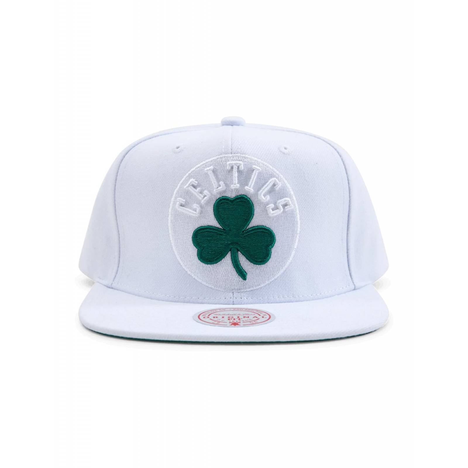 Gorra Mitchell and Ness White Out Boston Celtics NBA Basquebol Blanco UNITALLA