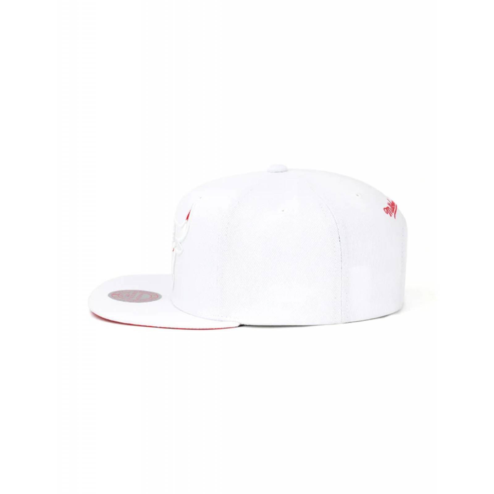 Gorra Mitchell and Ness White Out Chicago Bulls NBA Basquebol Blanco UNITALLA