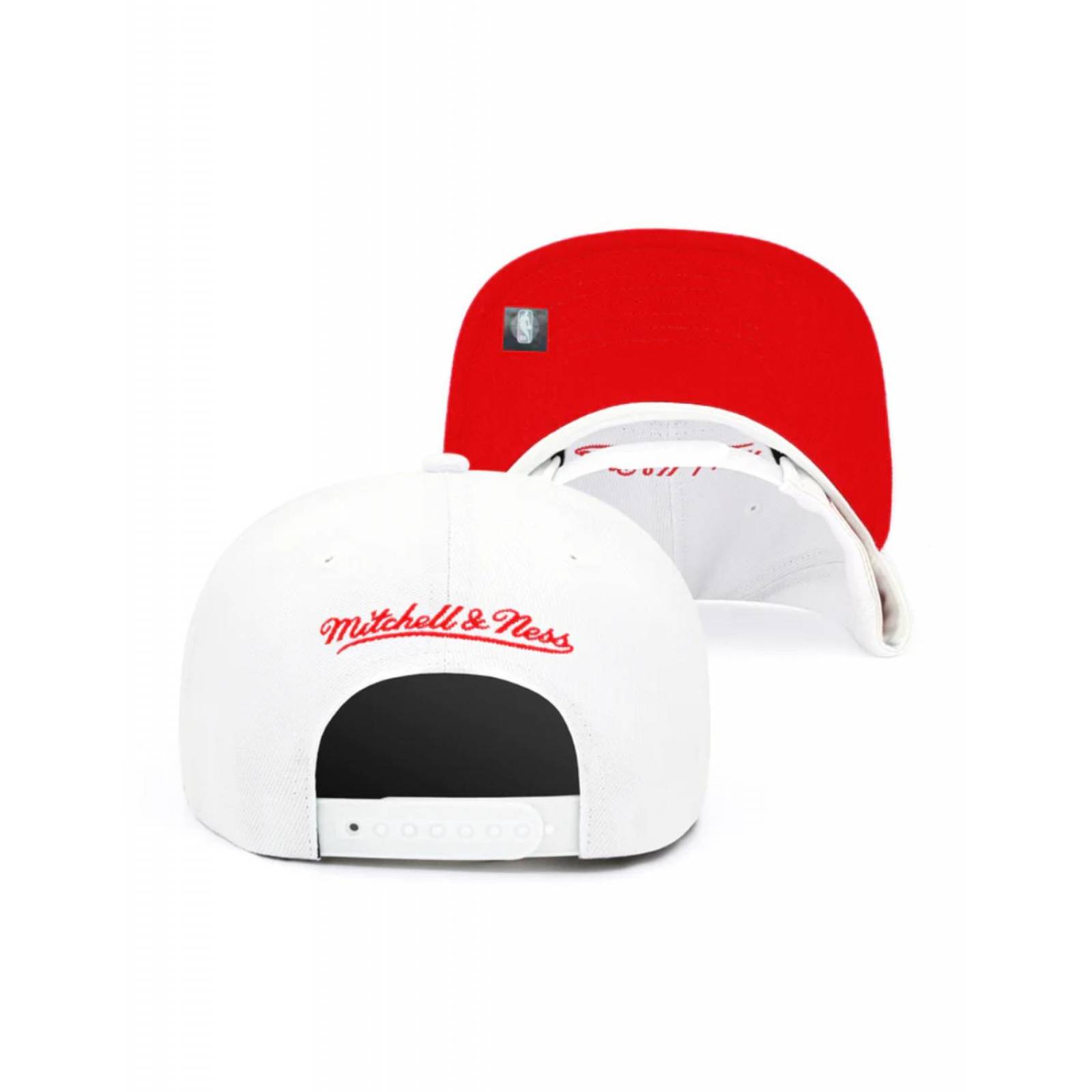 Gorra Mitchell and Ness White Out Chicago Bulls NBA Basquebol Blanco UNITALLA