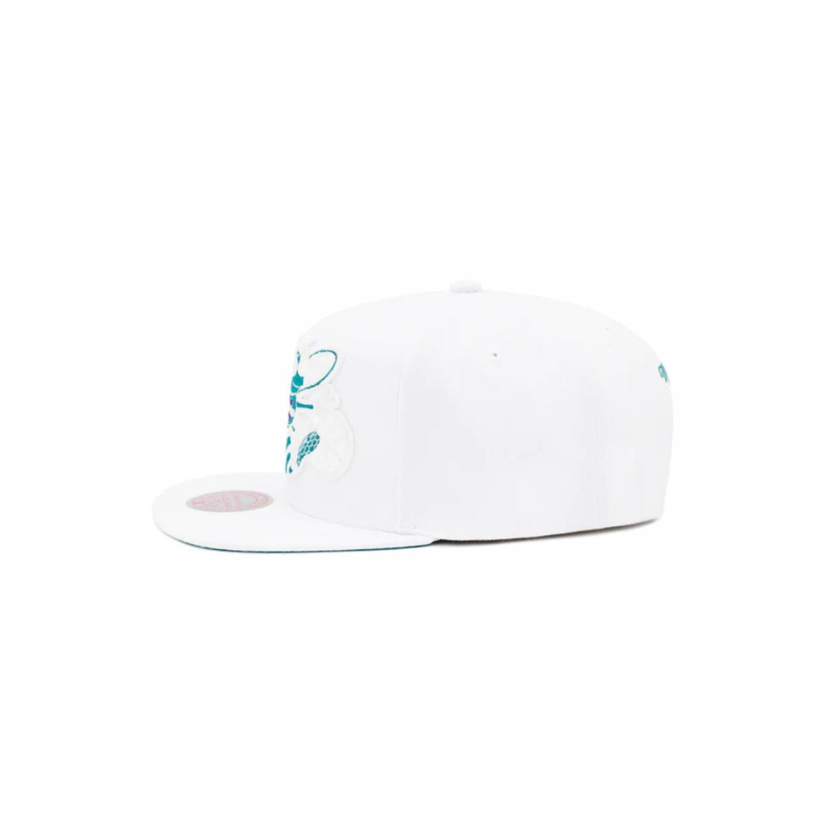 Gorra Mitchell and Ness White Out Charlotte Hornets NBA Basquebol Blanco UNITALLA