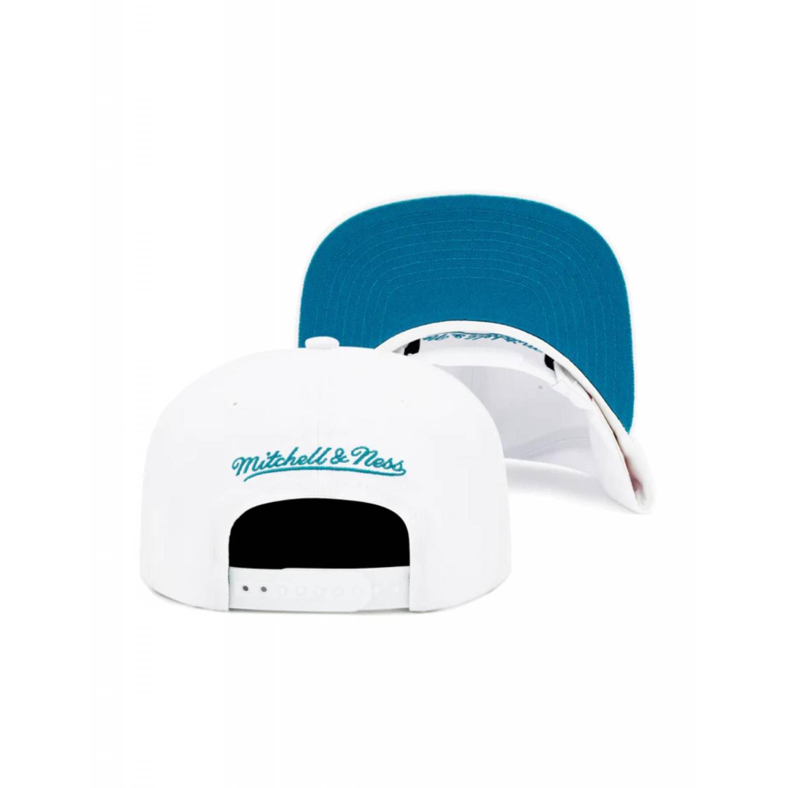 Gorra Mitchell and Ness White Out Charlotte Hornets NBA Basquebol Blanco UNITALLA