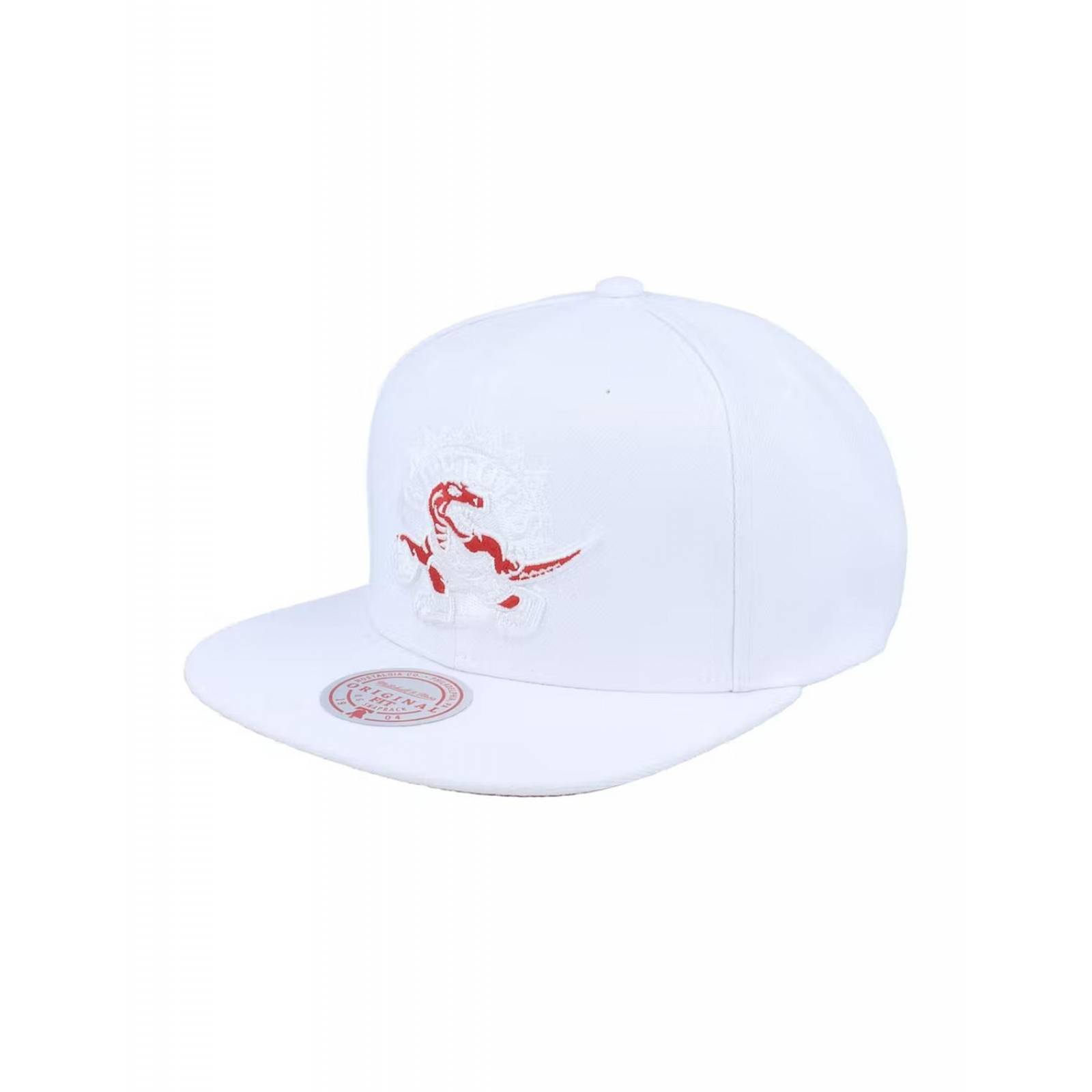 Gorra Mitchell and Ness White Out Toronto Raptors NBA Basquebol Blanco UNITALLA