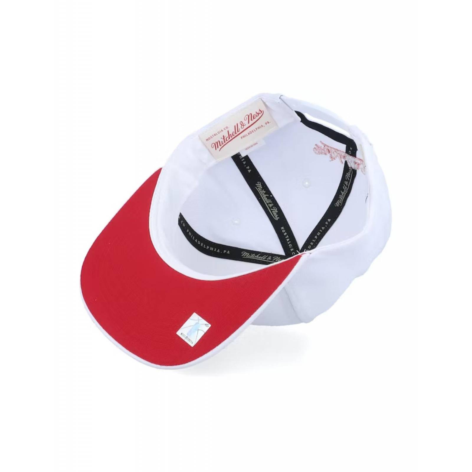 Gorra Mitchell and Ness White Out Toronto Raptors NBA Basquebol Blanco UNITALLA