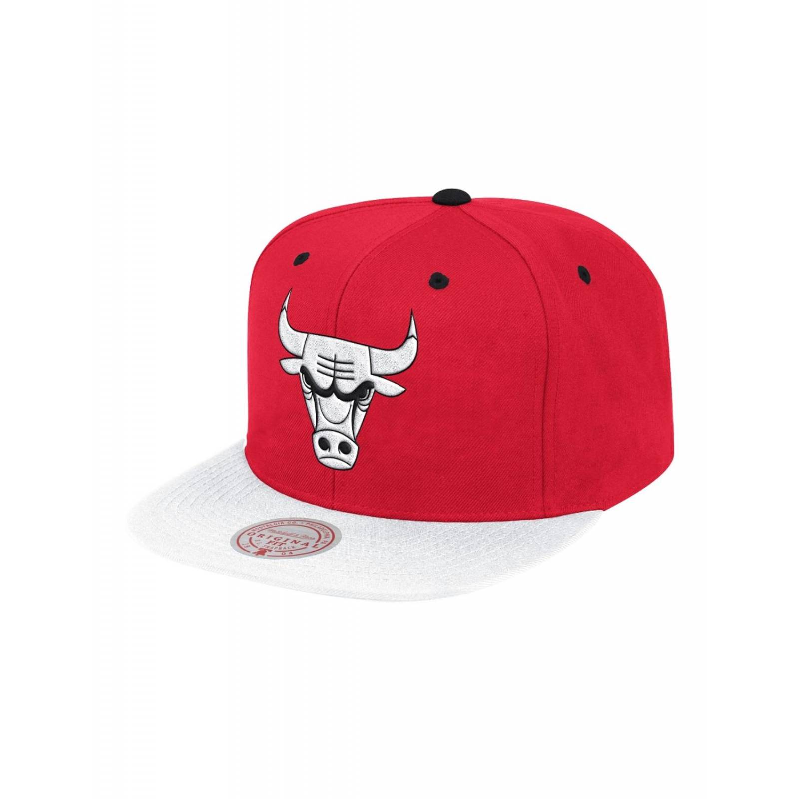 Gorra Mitchell and Ness Cardinal Red Chicago Bulls NBA Basket 