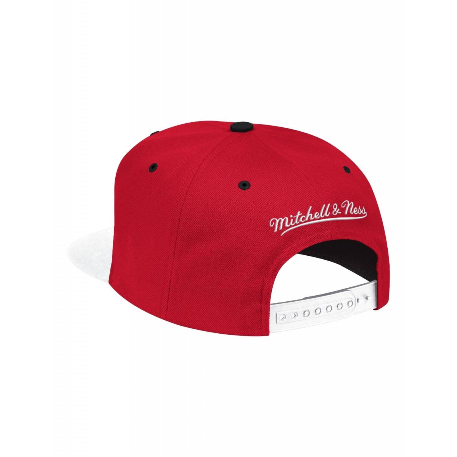 Gorra Mitchell and Ness Cardinal Red Chicago Bulls NBA Basket 