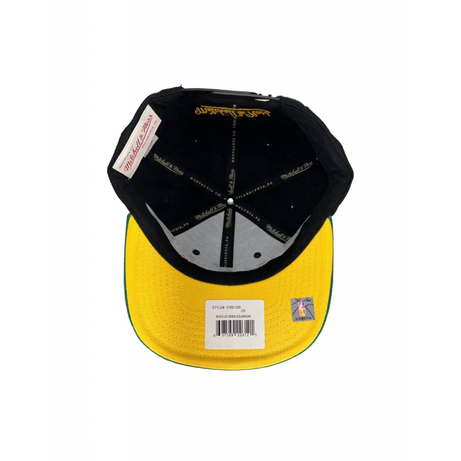 Gorra Mitchell and Ness 2 Tone Classic Seattle SuperSonics NBA Basket 