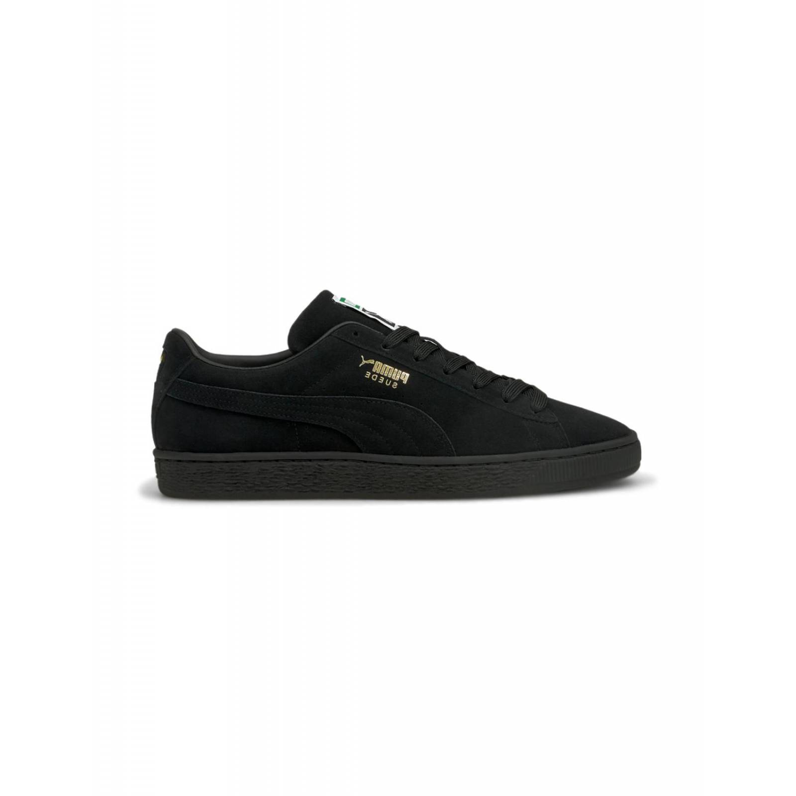 Tenis Puma Suede Classic XXI Hombre Negro Caminar Casual Moda 